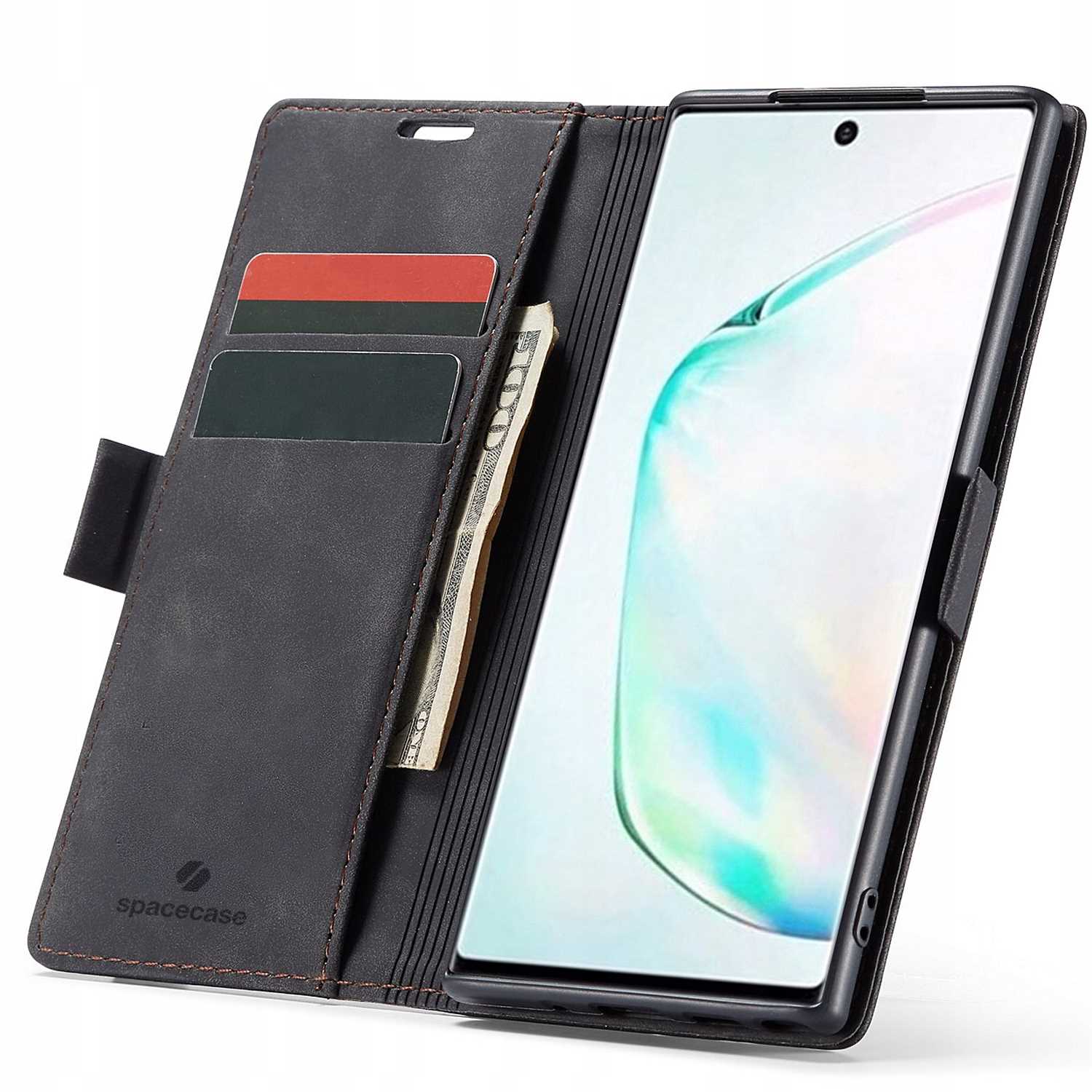 Spacecase Wallet Galaxy Note 10 black