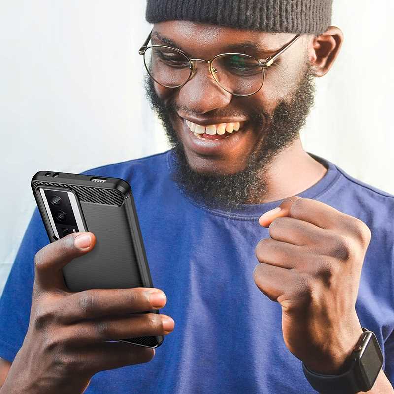 Spacecase Carbon Poco F5 Pro black