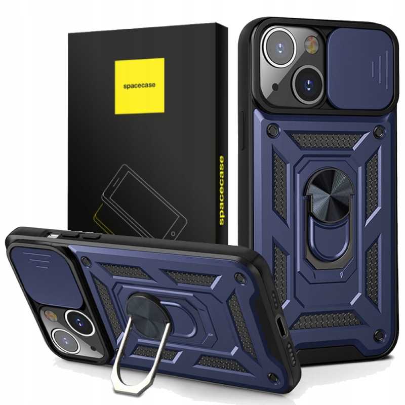 Spacecase Camring iPhone 13 blue