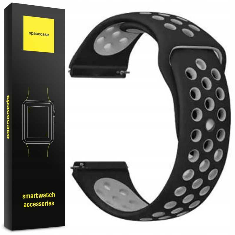 Spacecase Sport Band 22mm black/gray