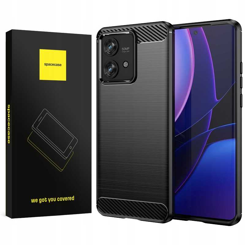 Spacecase Carbon Motorola Edge 40 Neo Black
