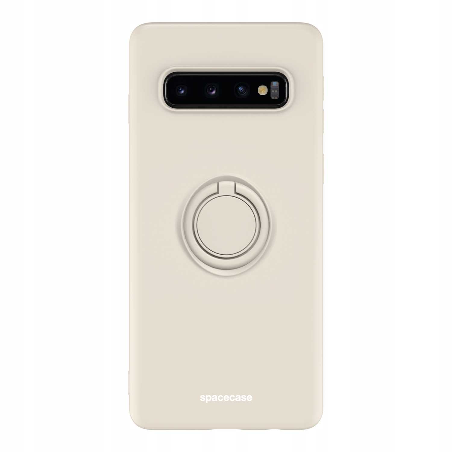 Spacecase Silicone Ring Galaxy S10+ bone