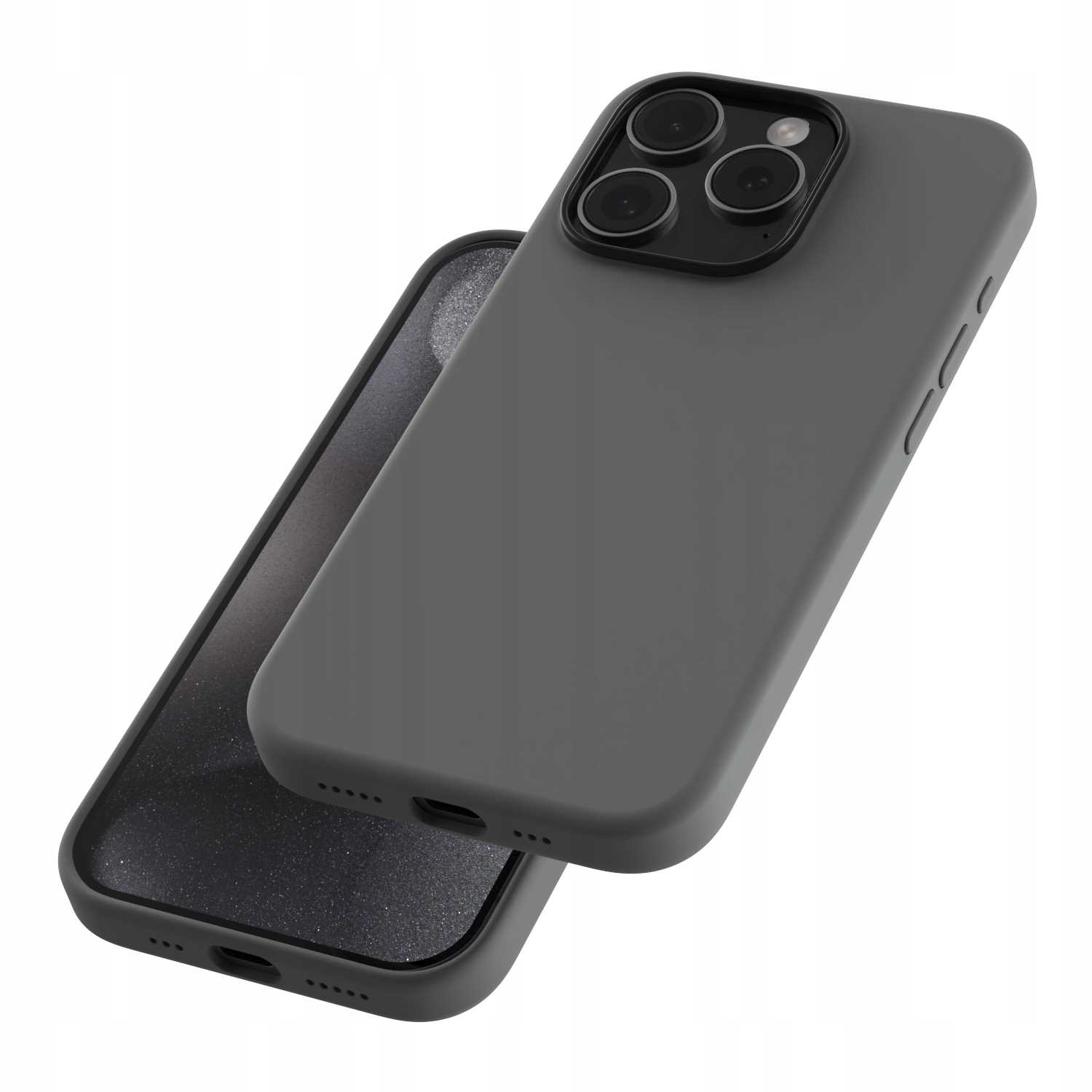 Spacecase Pure Mag iPhone 15 Pro gray