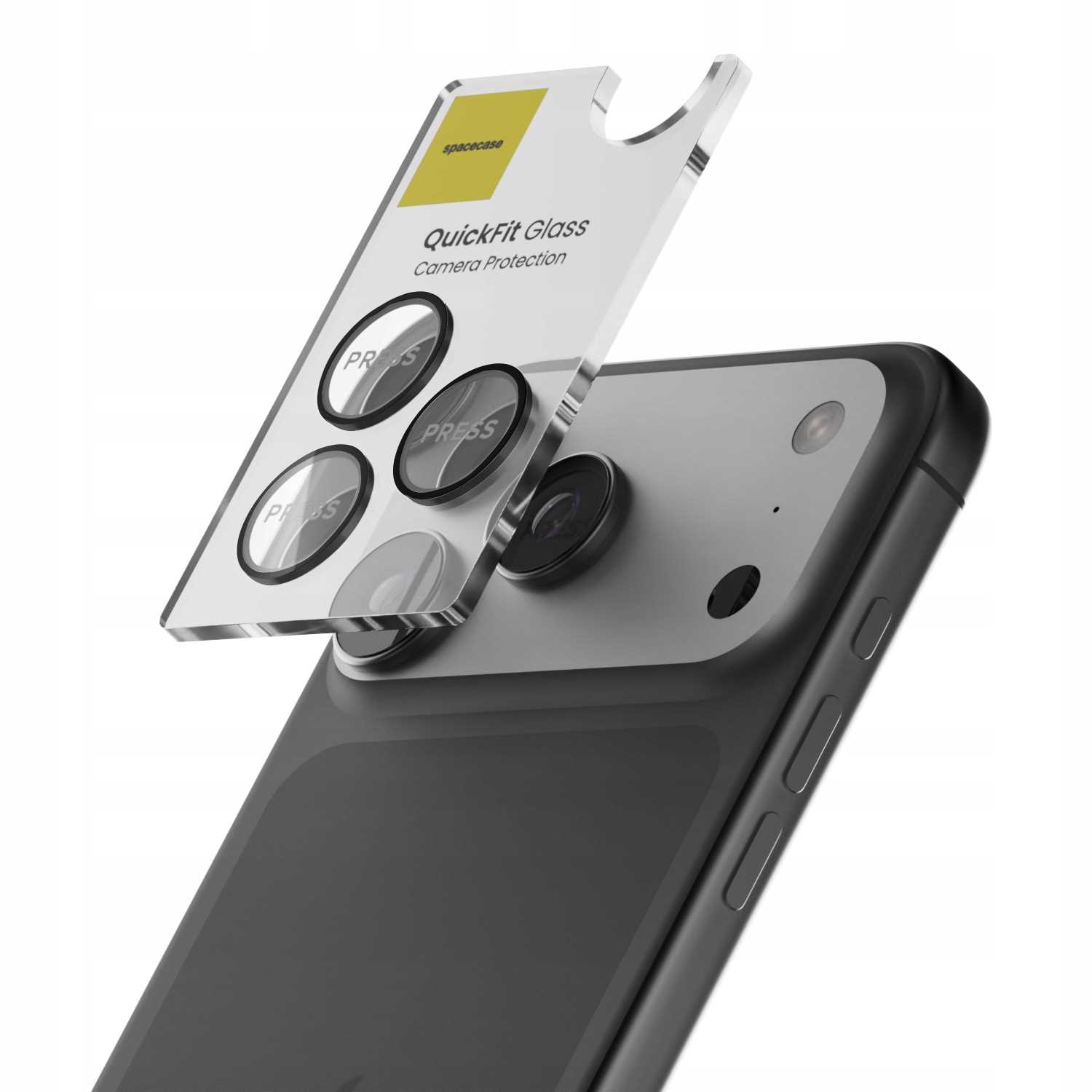 Spacecase Quickfit Camera iPhone 17 Pro / 17 Pro Max black