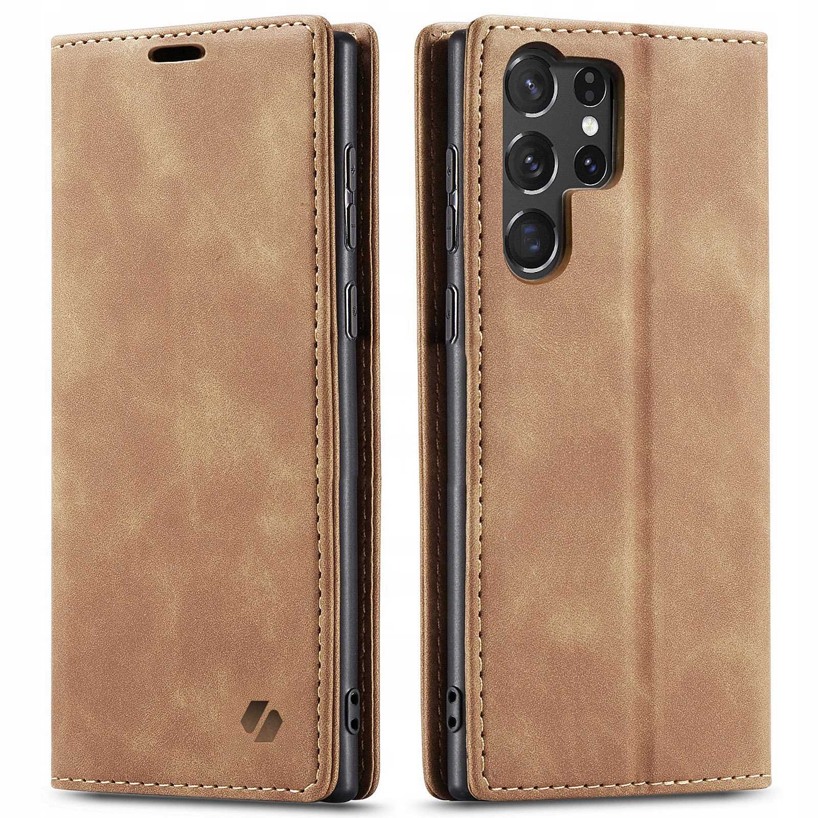 Spacecase Wallet Galaxy S25 Ultra light brown