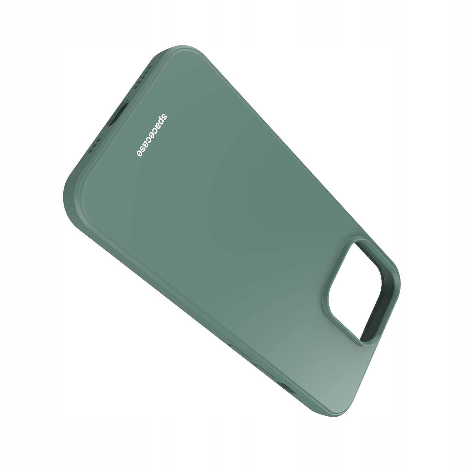 Spacecase Silicone Case iPhone 13 Pro dark green