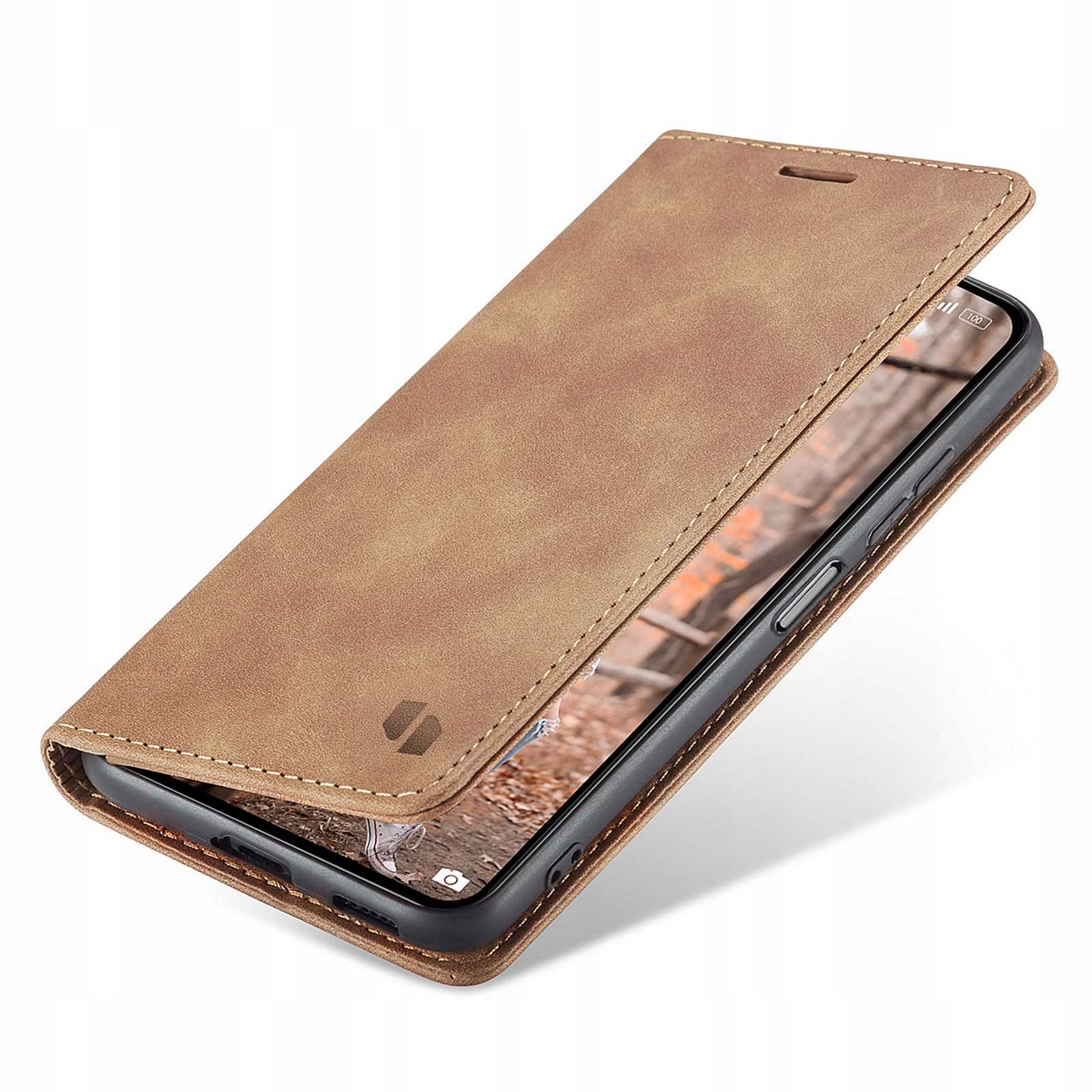 Spacecase Wallet Mi 11 Lite/5G NE light brown