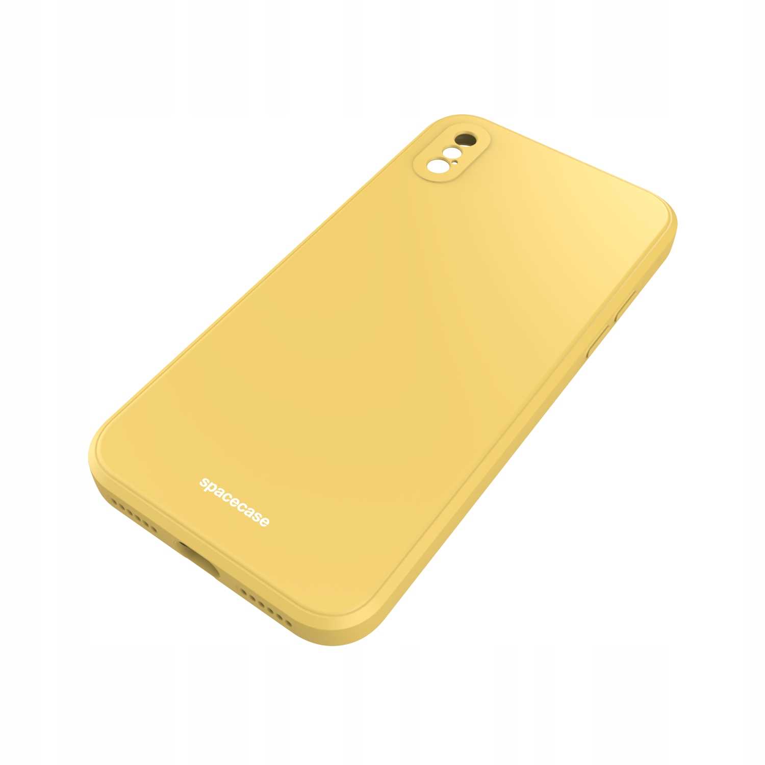 Spacecase Silicone Case iPhone X/Xs yellow