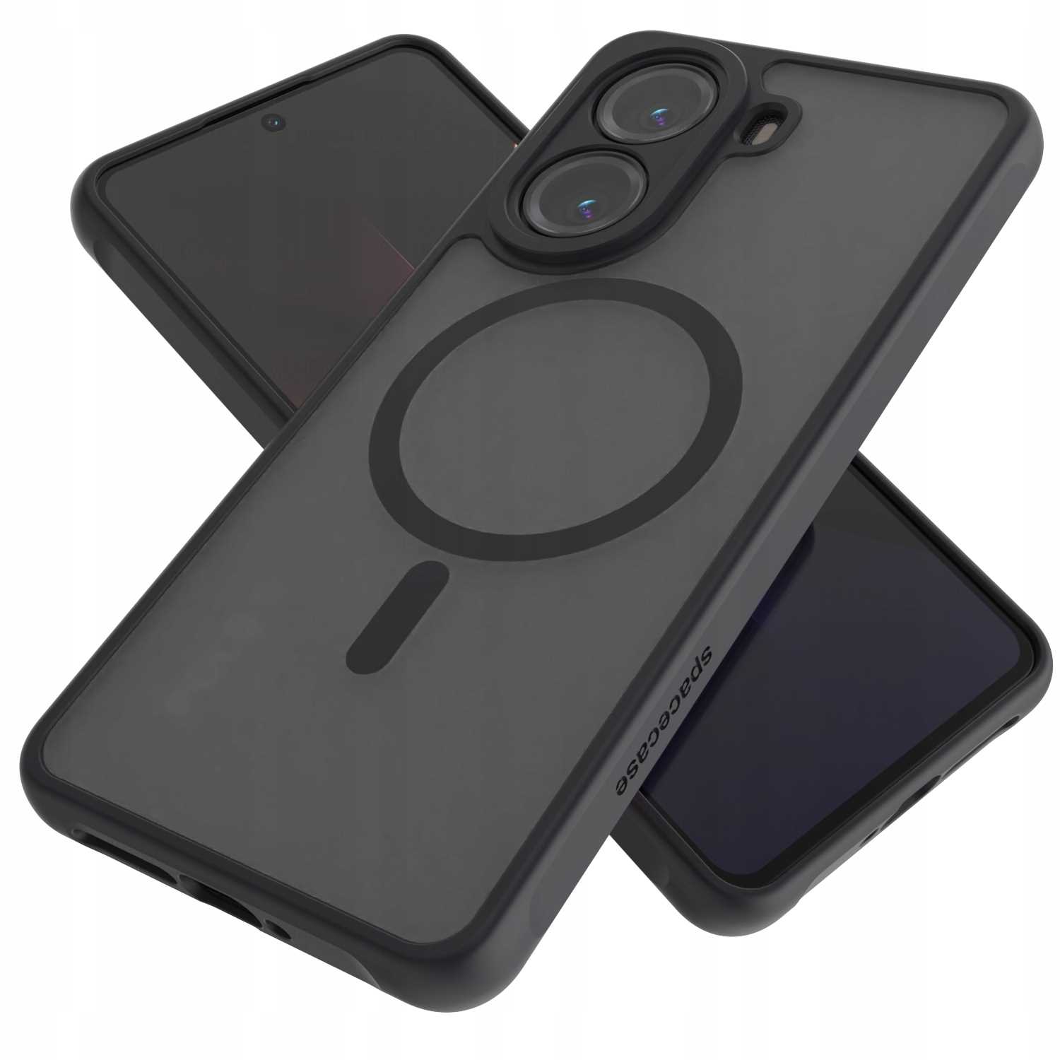 Spacecase Hybrid Mag Poco X7 Pro 5G black