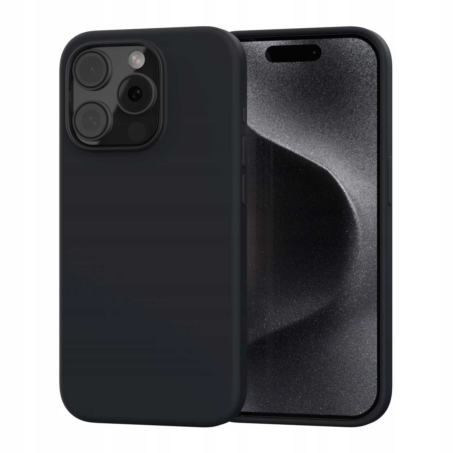 Spacecase Pure Mag iPhone 15 Pro black