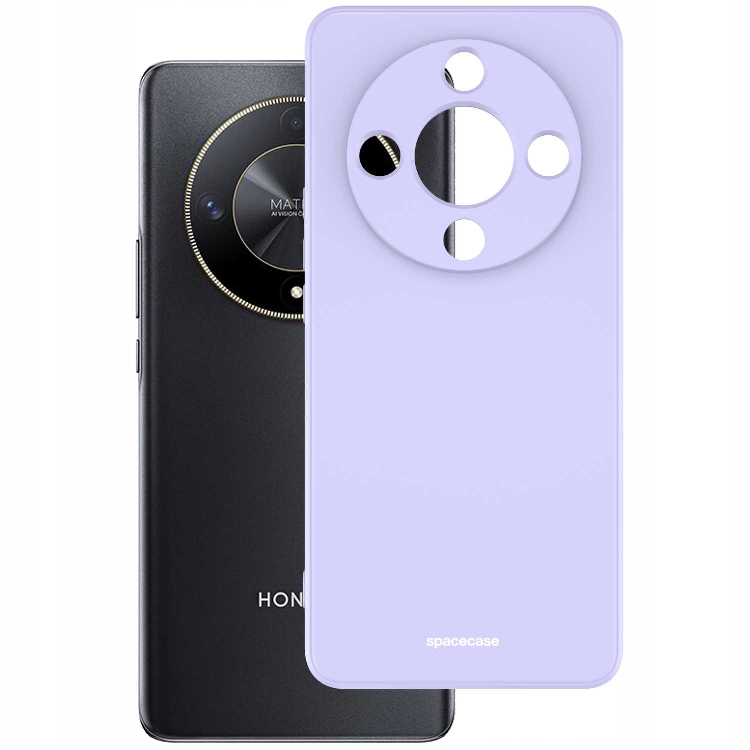 Spacecase Silicone Case Honor Magic 6 Lite Light Purple