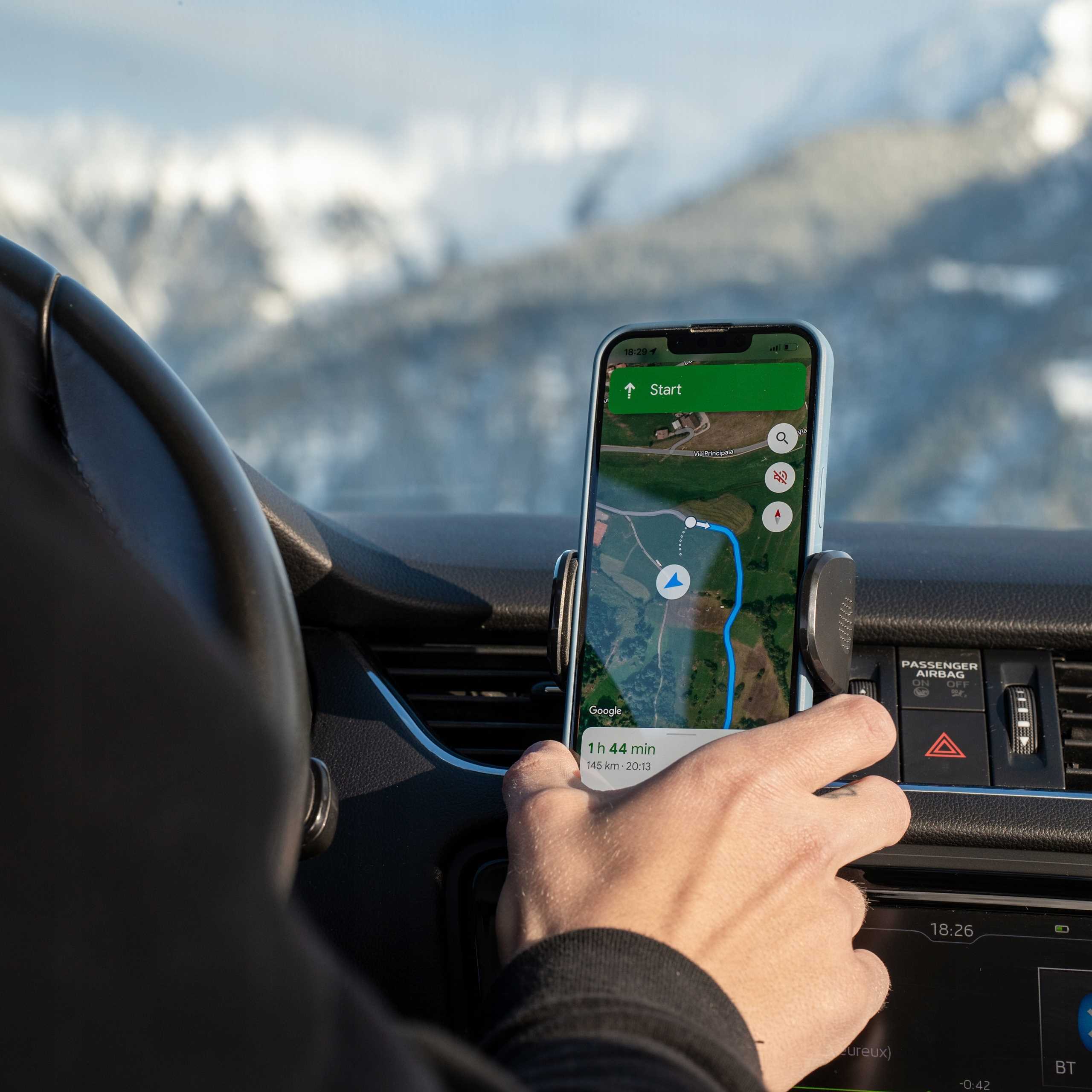 Spacecase Car Holder SC20 Universal Air Vent black