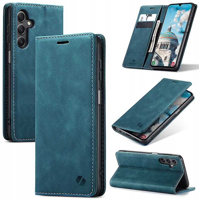 Spacecase Wallet Galaxy A35 5G blue