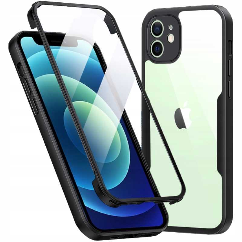 Spacecase Beetle 360 Iphone 12 Czarny