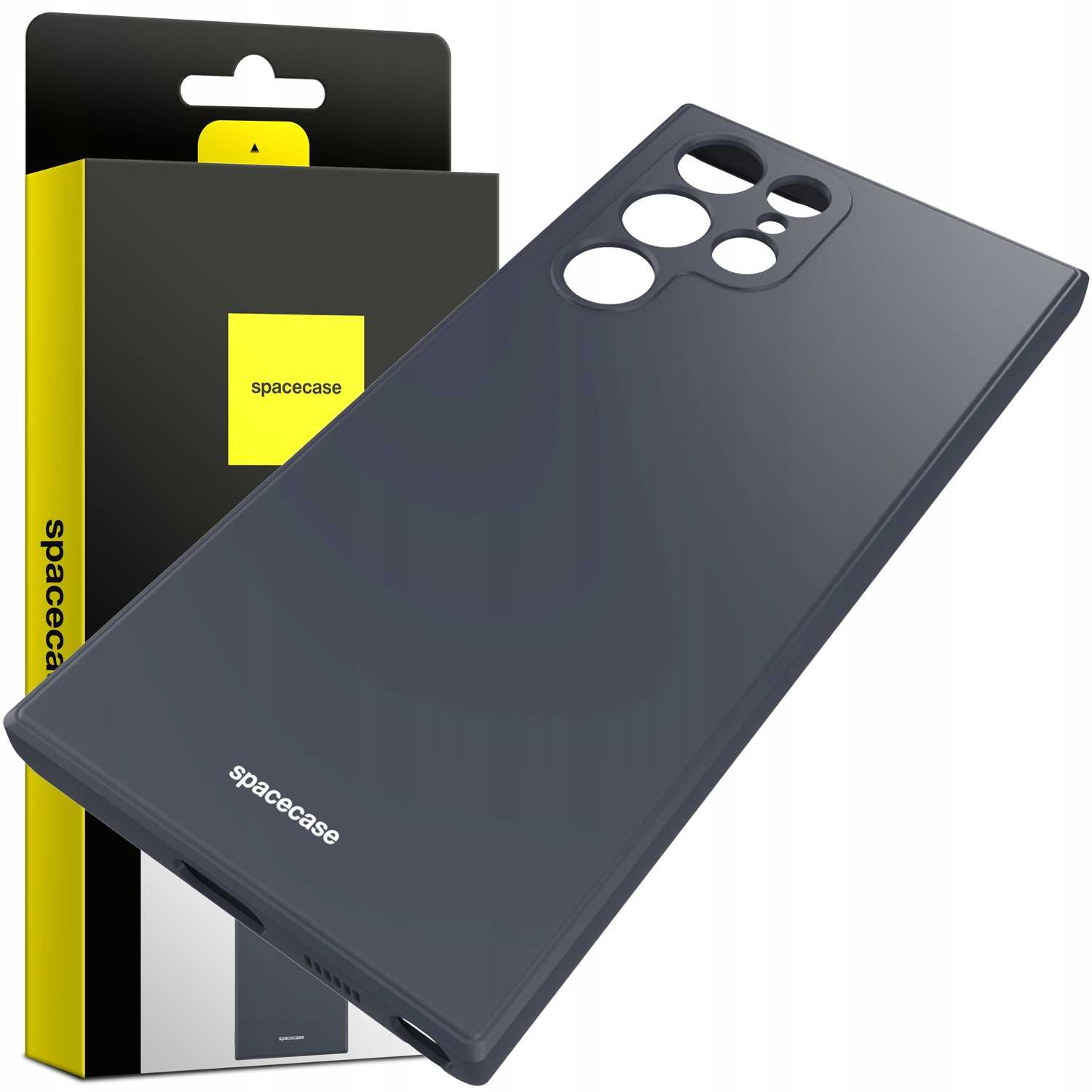 Spacecase Silicone Case Galaxy S22 Ultra black