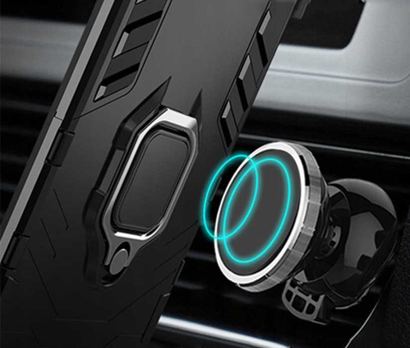 Spacecase X-Ring Redmi 8/8A Czarny