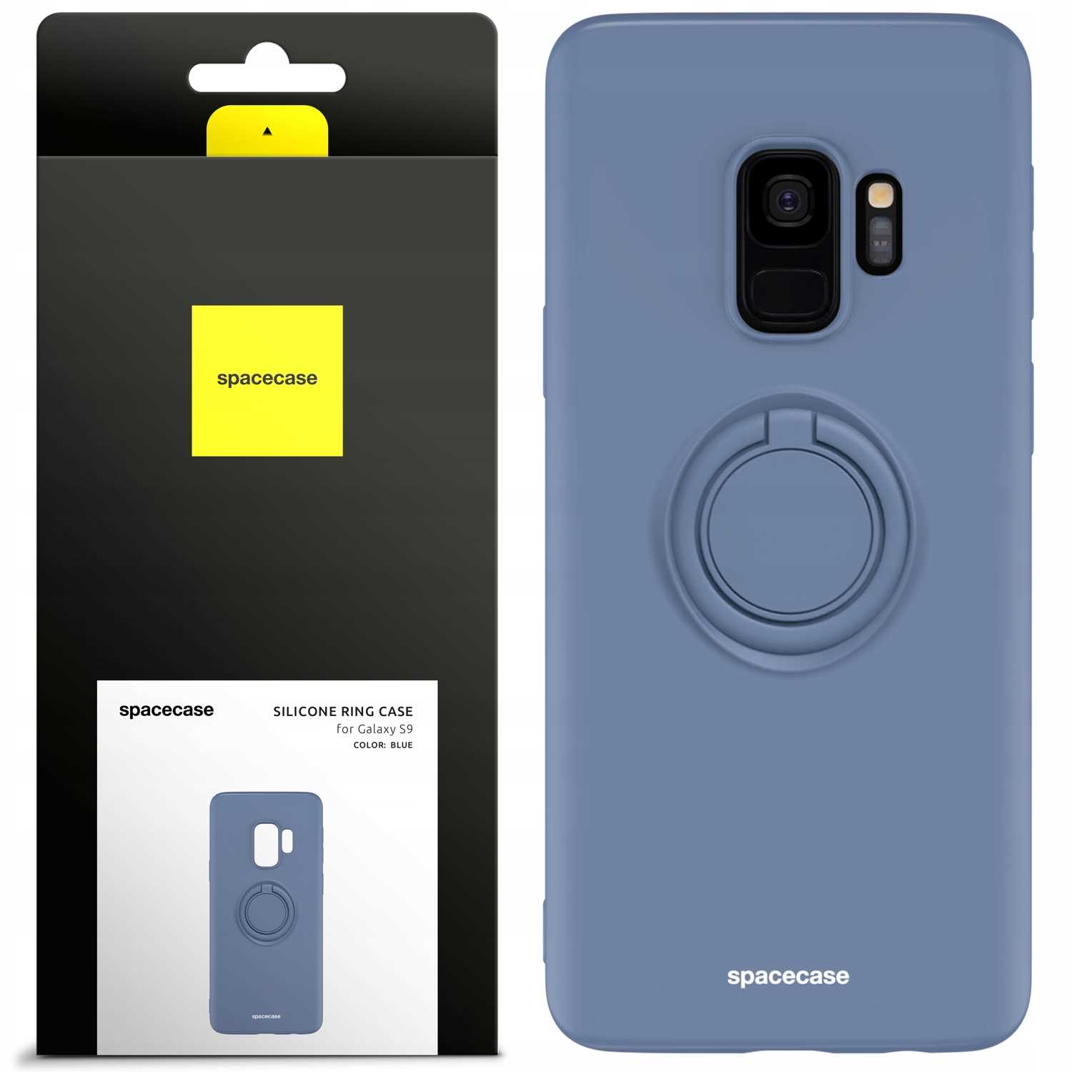 Spacecase Silicone Ring Galaxy S9 blue