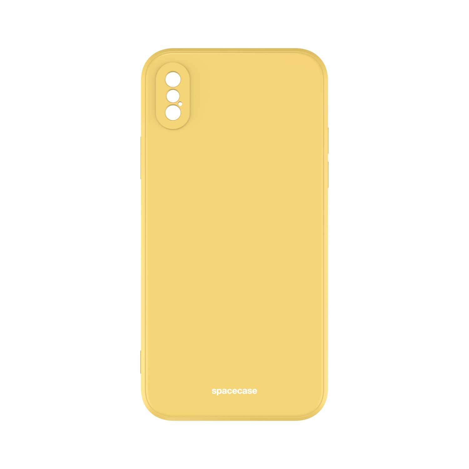 Spacecase Silicone Case iPhone X/Xs yellow