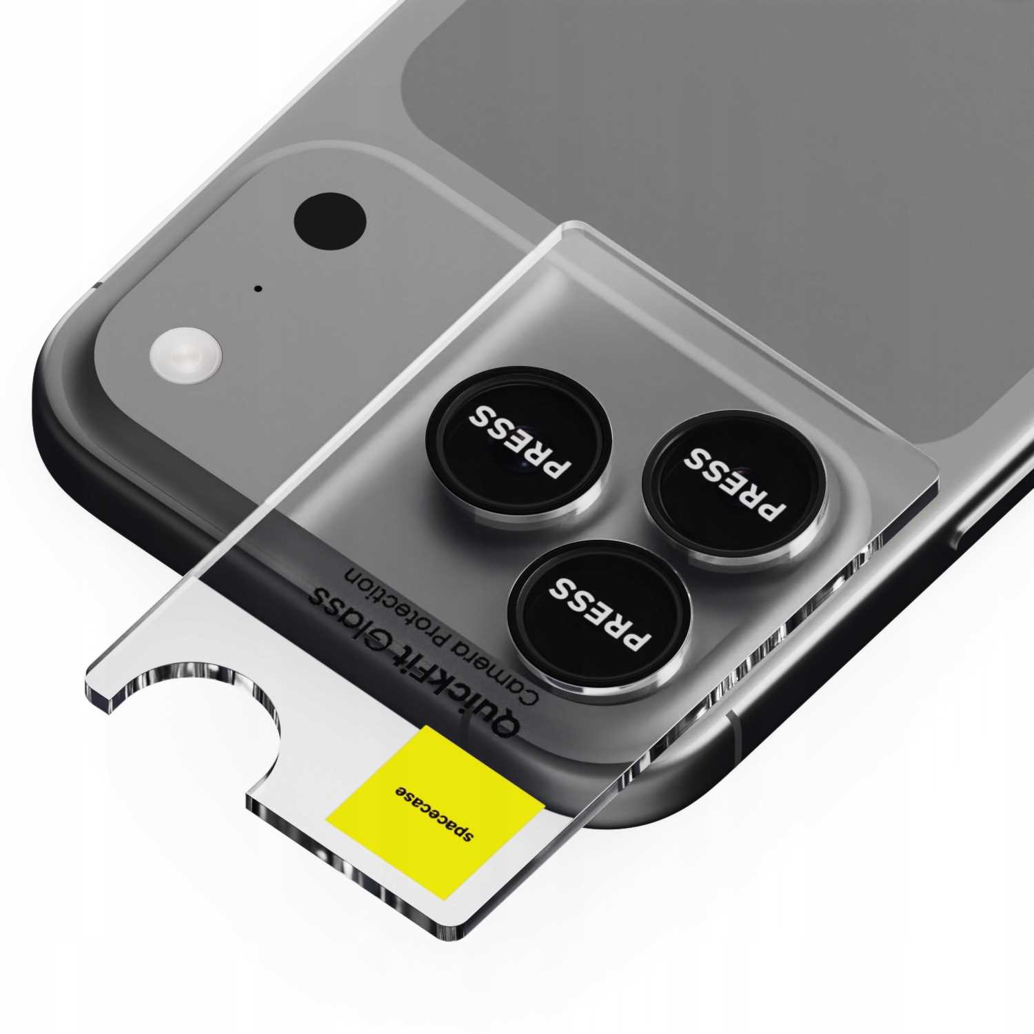 Spacecase Quickfit Camera iPhone 17 Pro / 17 Pro Max black