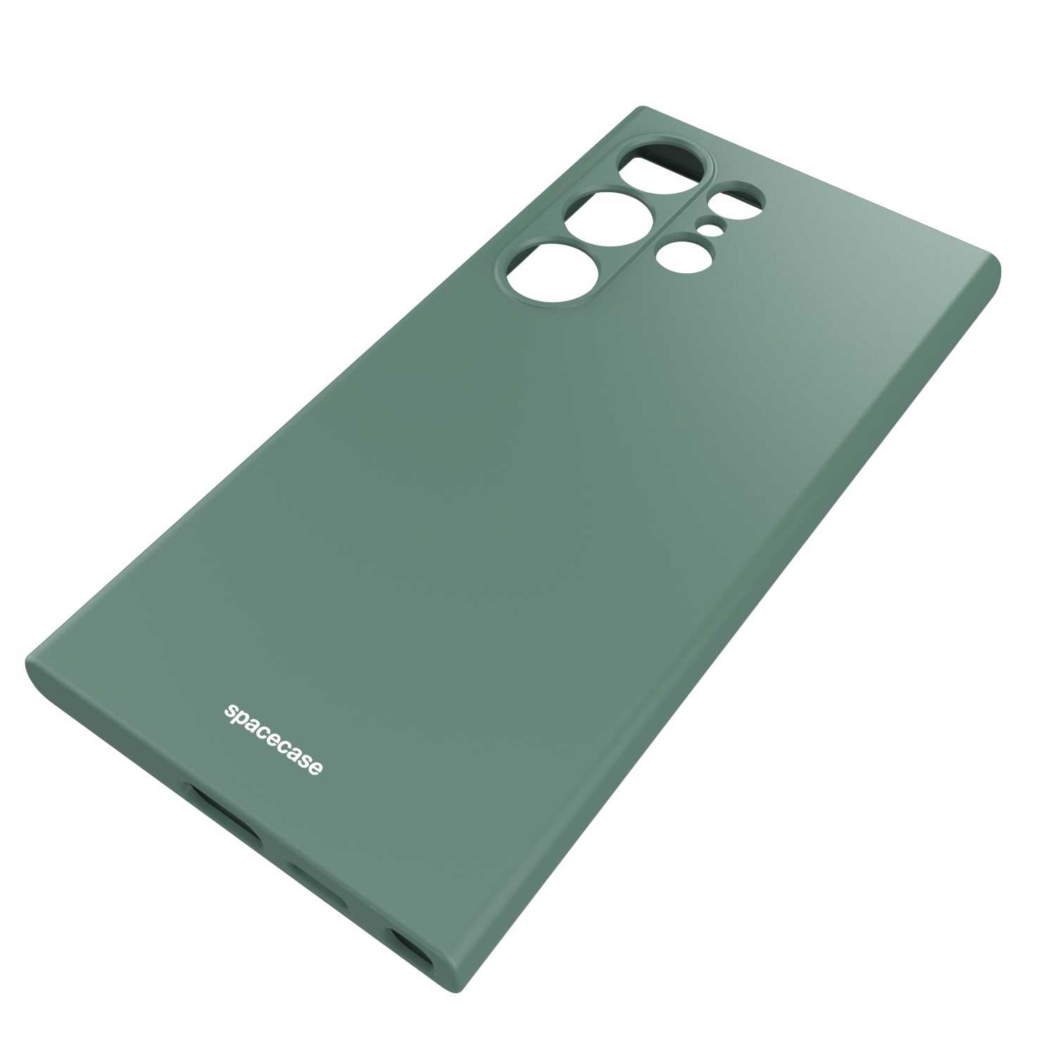 Spacecase Silicone Case Galaxy S24 Ultra dark green