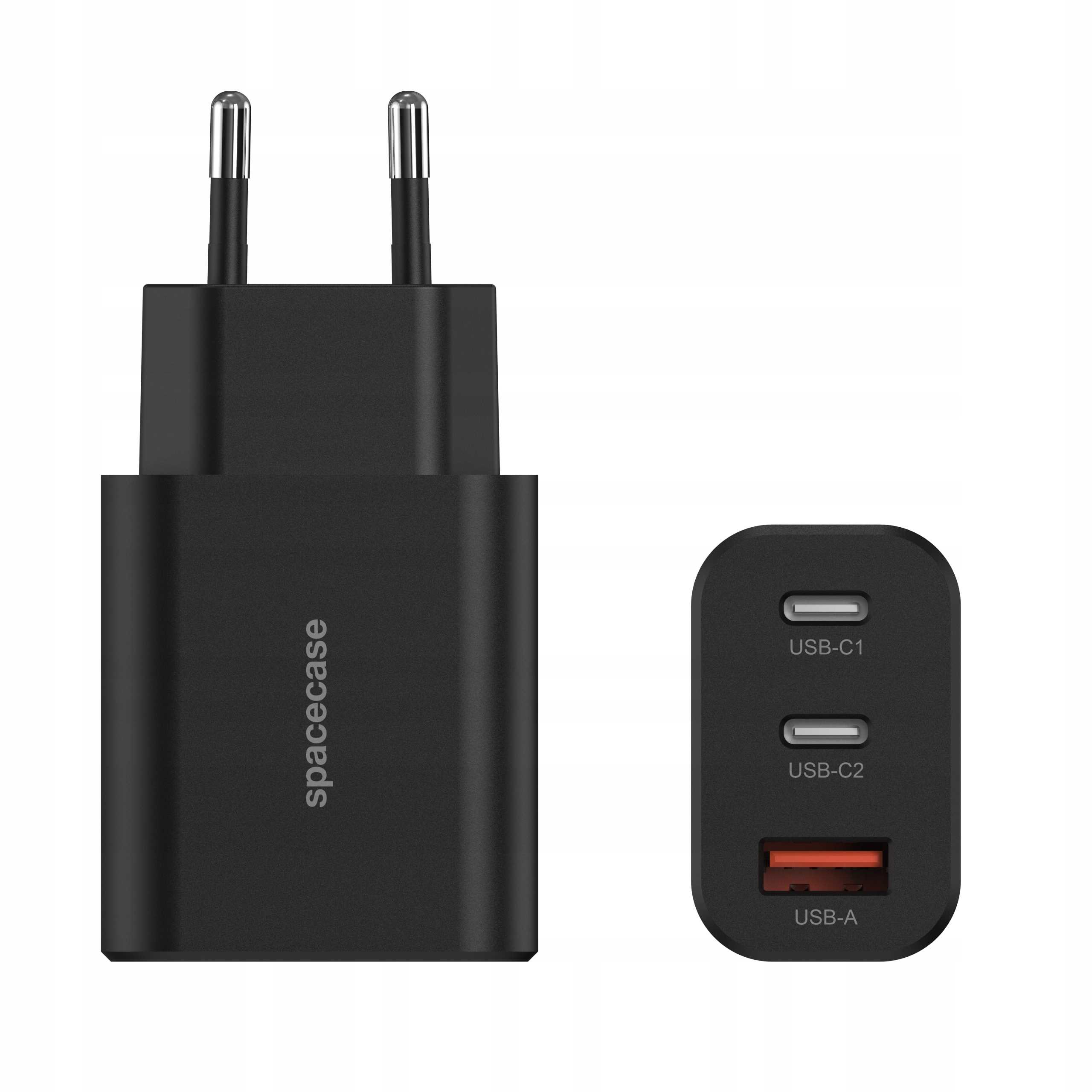 Spacecase USB Charger 30W GaN SC003B black