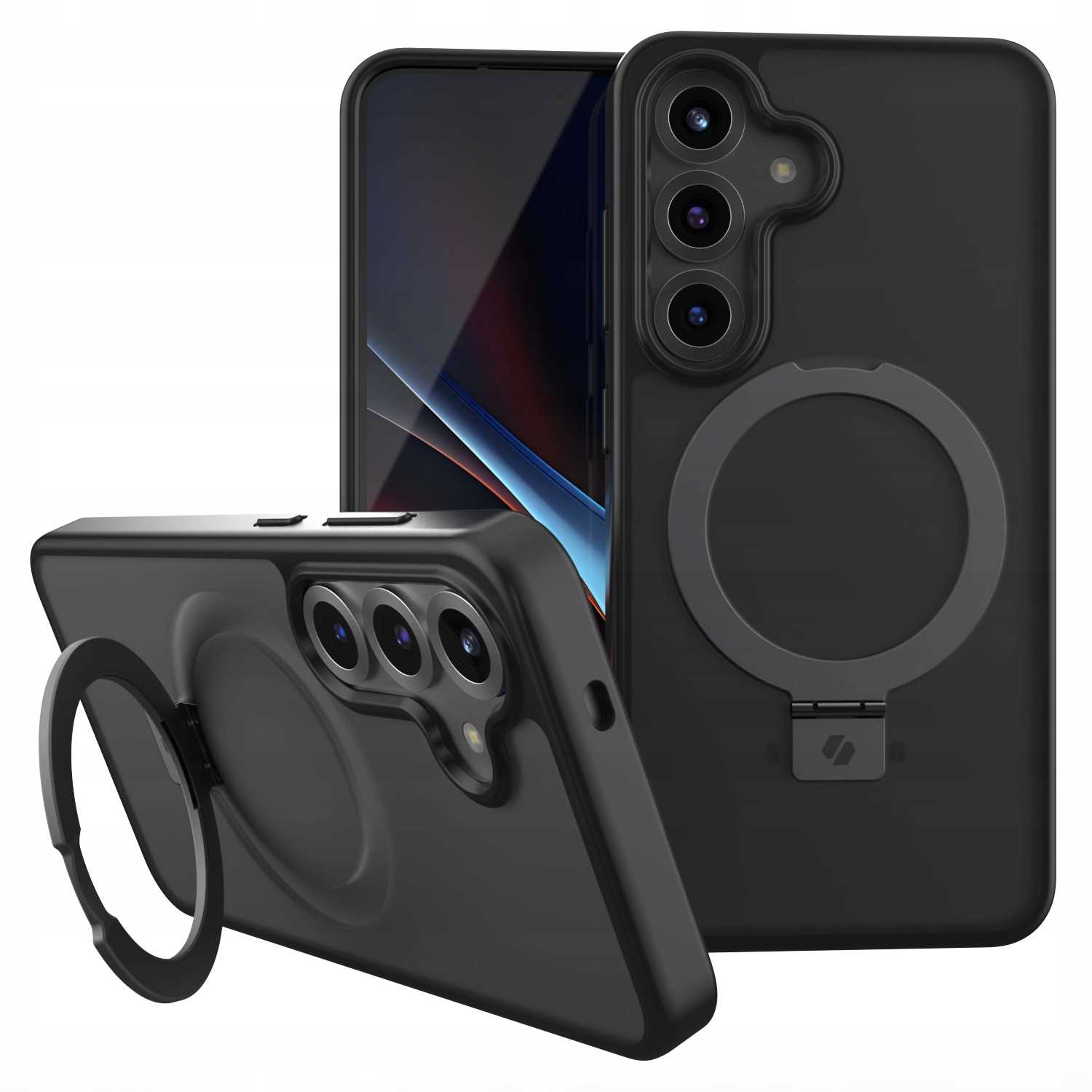 Spacecase Ring Pro Galaxy S25 Black