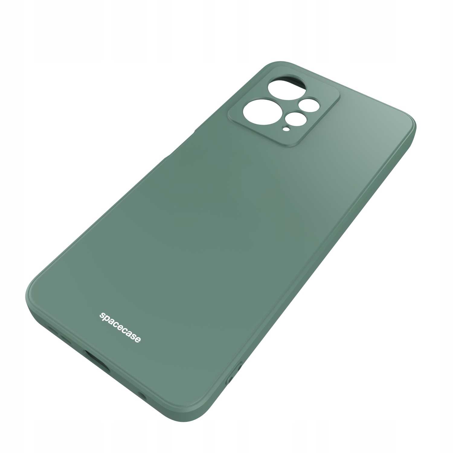 Spacecase Silicone Case Redmi Note 12 4G dark green