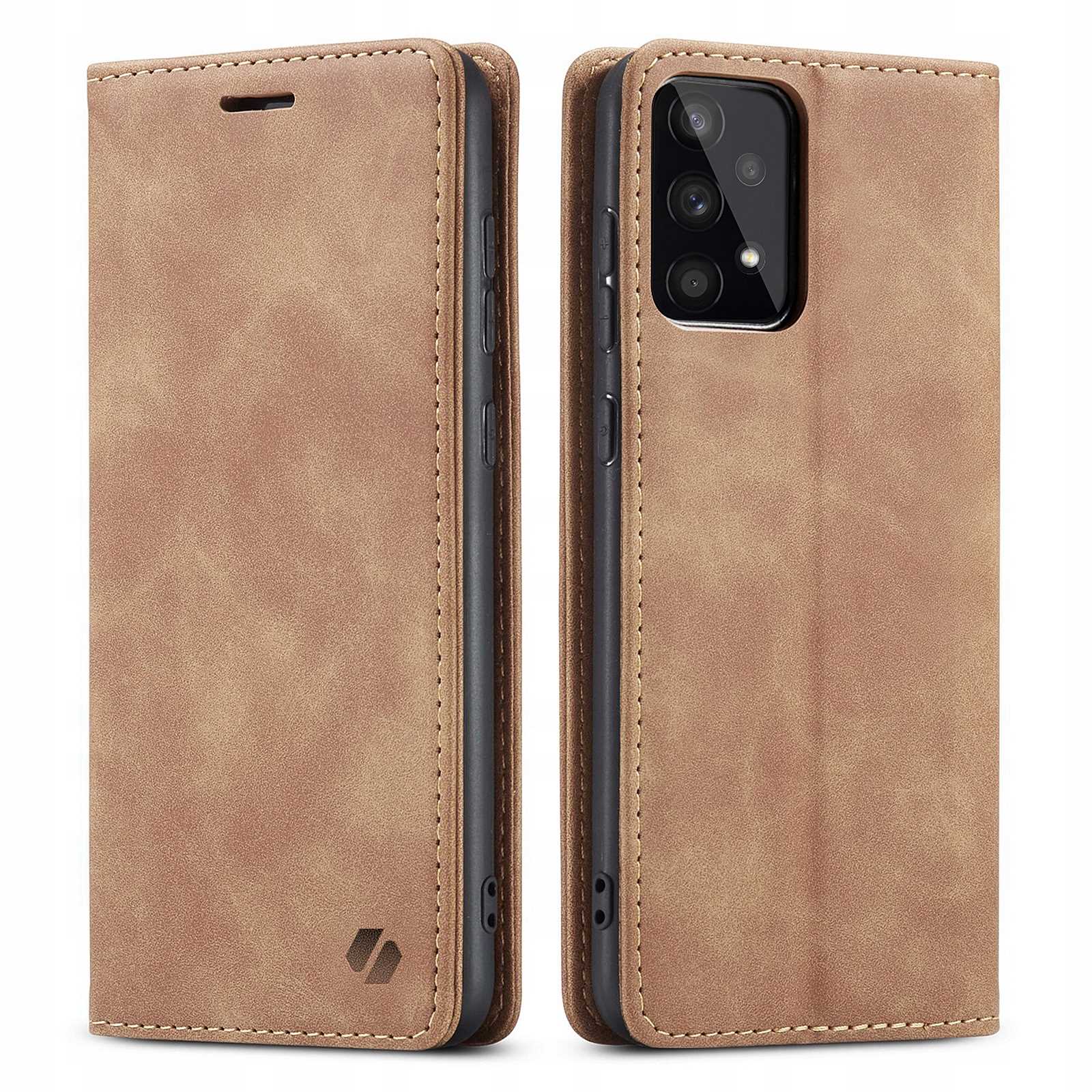 Spacecase Wallet Galaxy A53 light brown