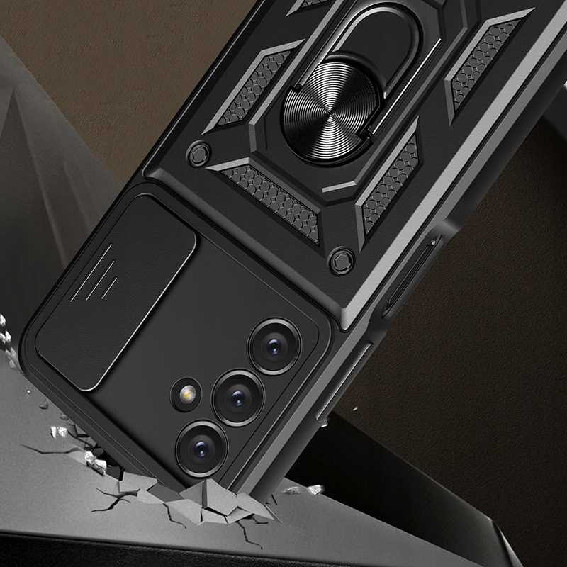 Spacecase Camring Galaxy A24 4G Black