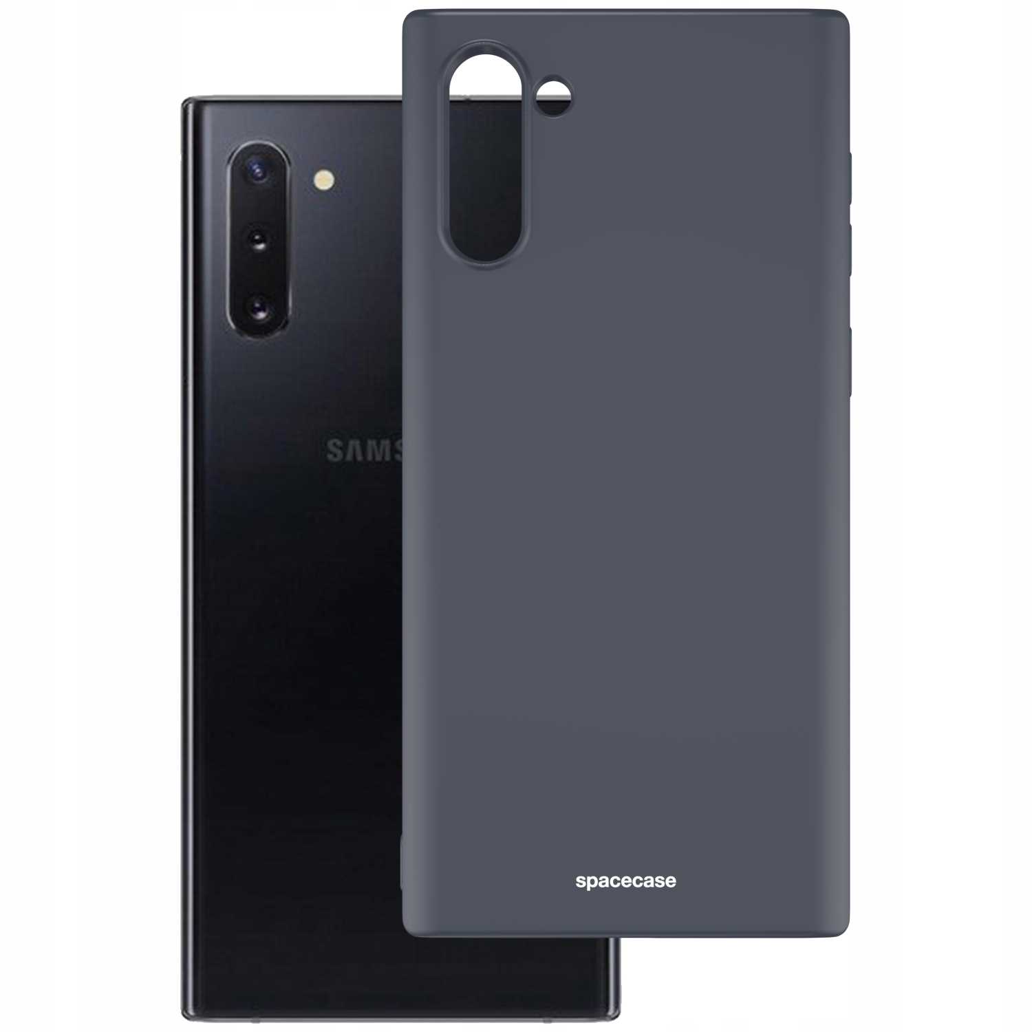 Spacecase Silicone Case Galaxy Note 10 Black
