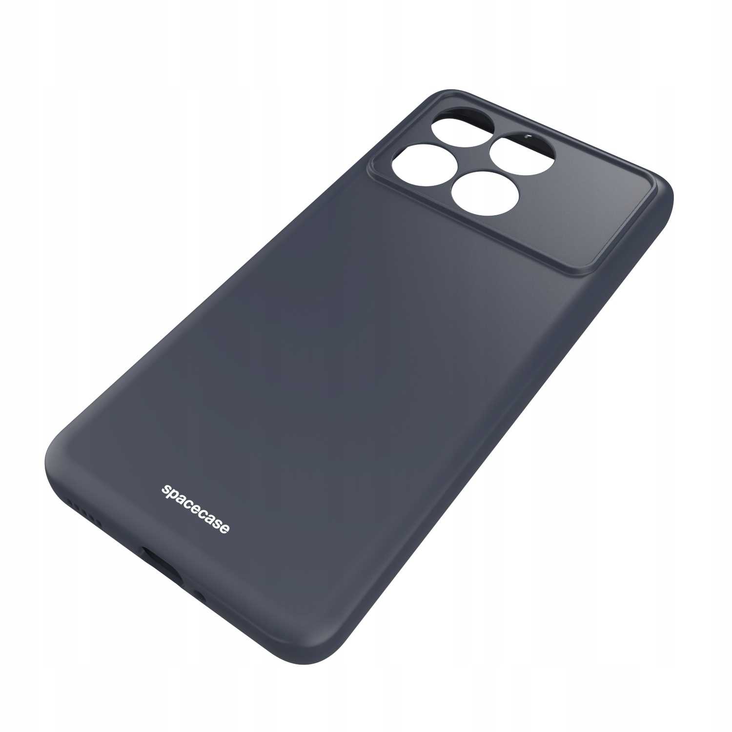 Spacecase Silicone Case Poco F6 Pro 5G Black