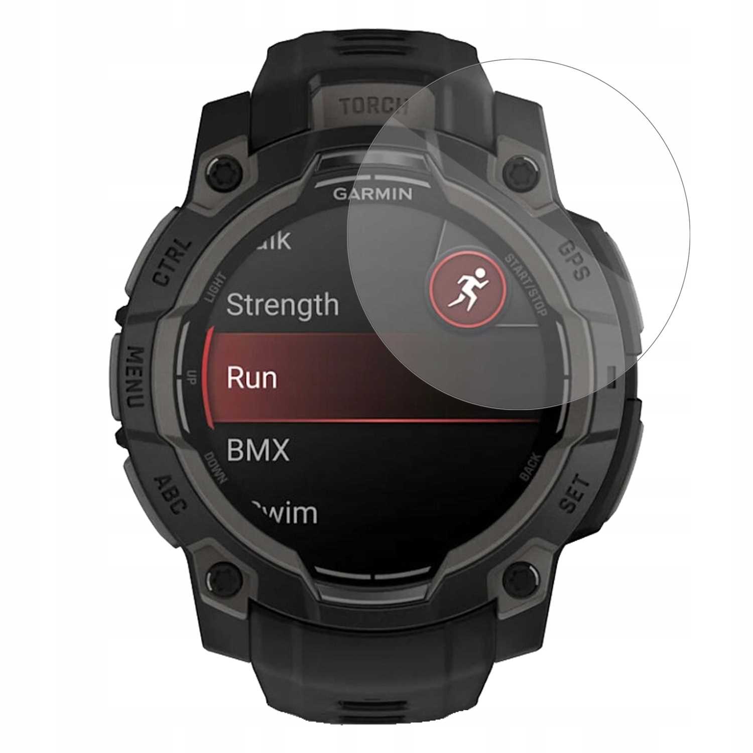 Spacecase Sw Glass 2.5D Garmin Instinct 3 45Mm