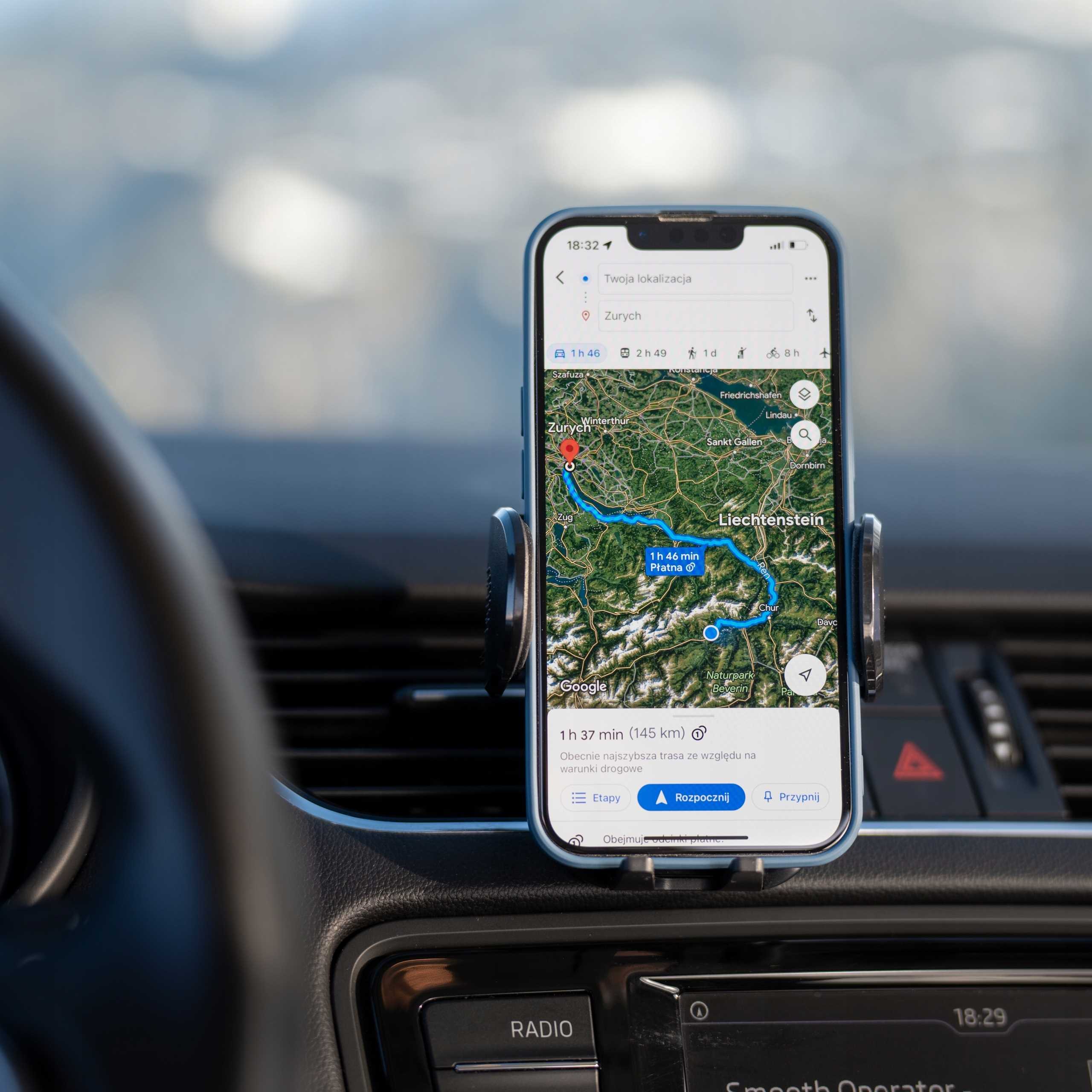 Spacecase Car Holder SC20 Universal Air Vent black