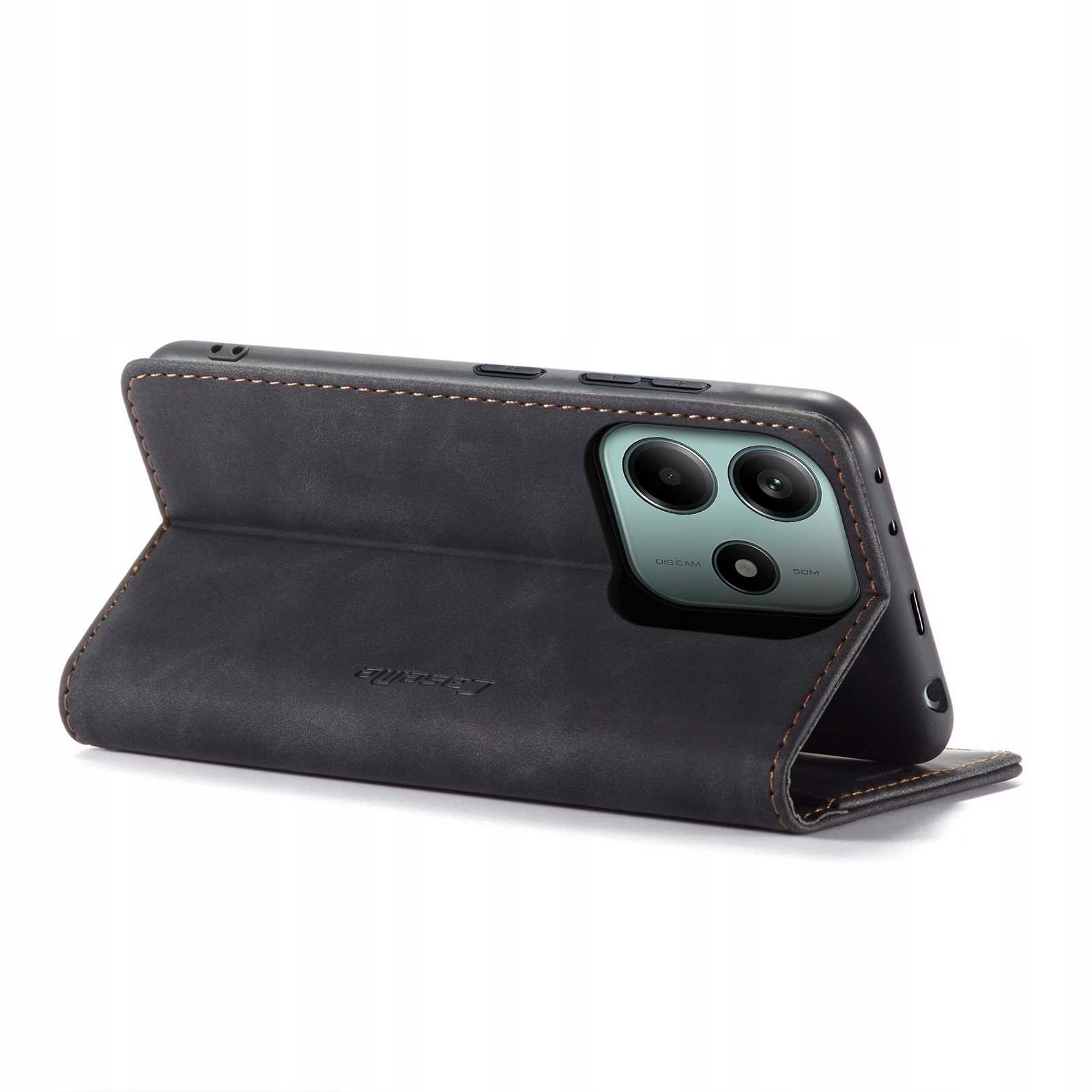 Spacecase Wallet Xiaomi Redmi Note 14 5G / Poco M7 Pro 5G Black