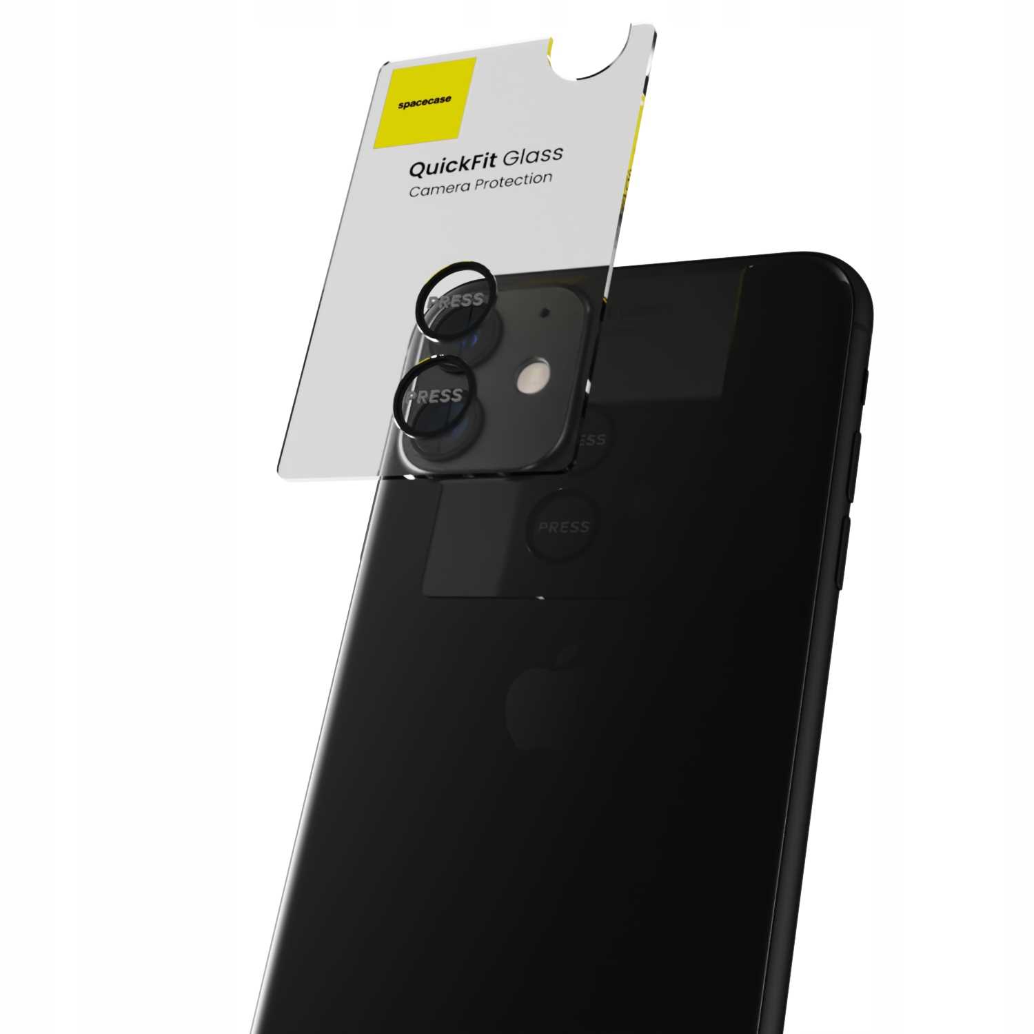 Spacecase Quickfit Camera Iphone 11/12/12 Mini Black