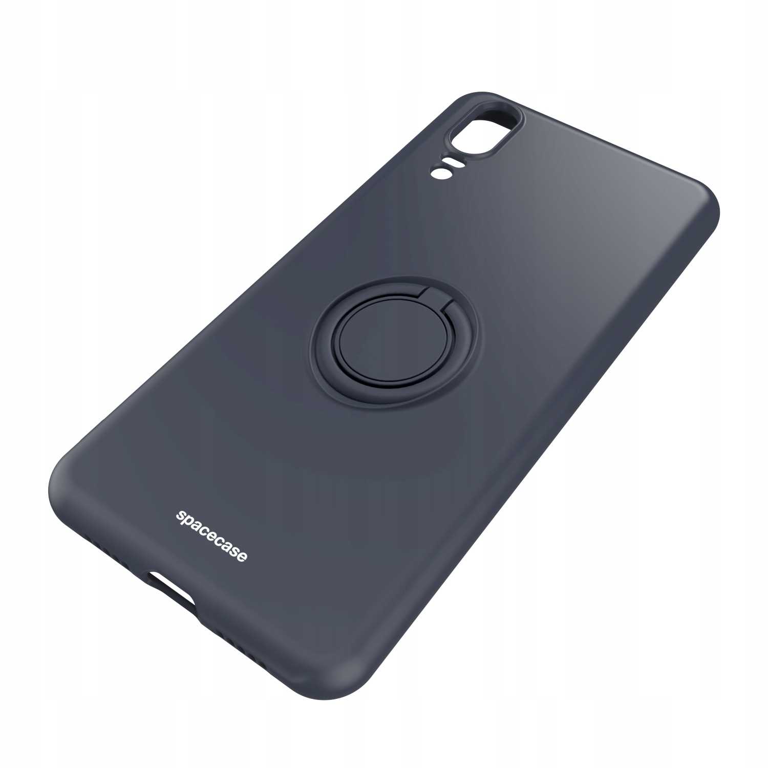 Spacecase Silicone Ring Huawei P20 Black