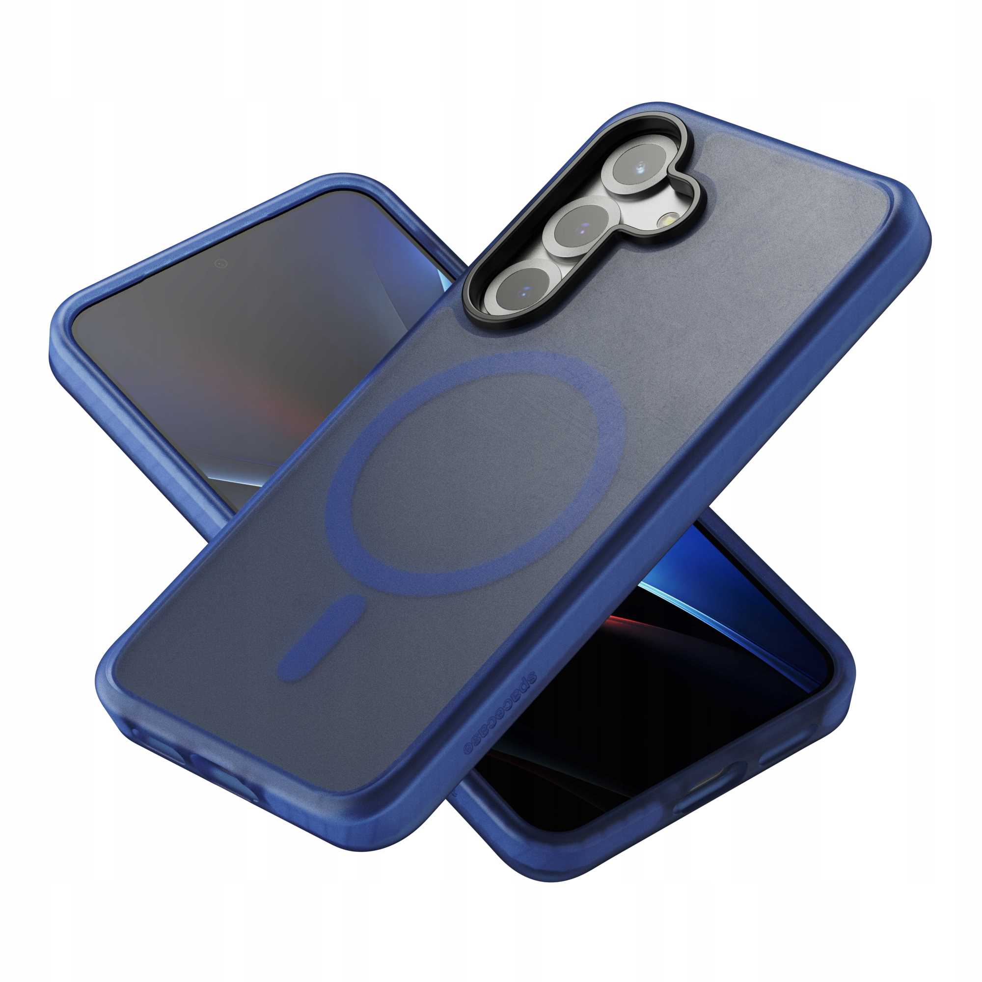 Spacecase Hybrid Fusion Mag Galaxy S25 blue