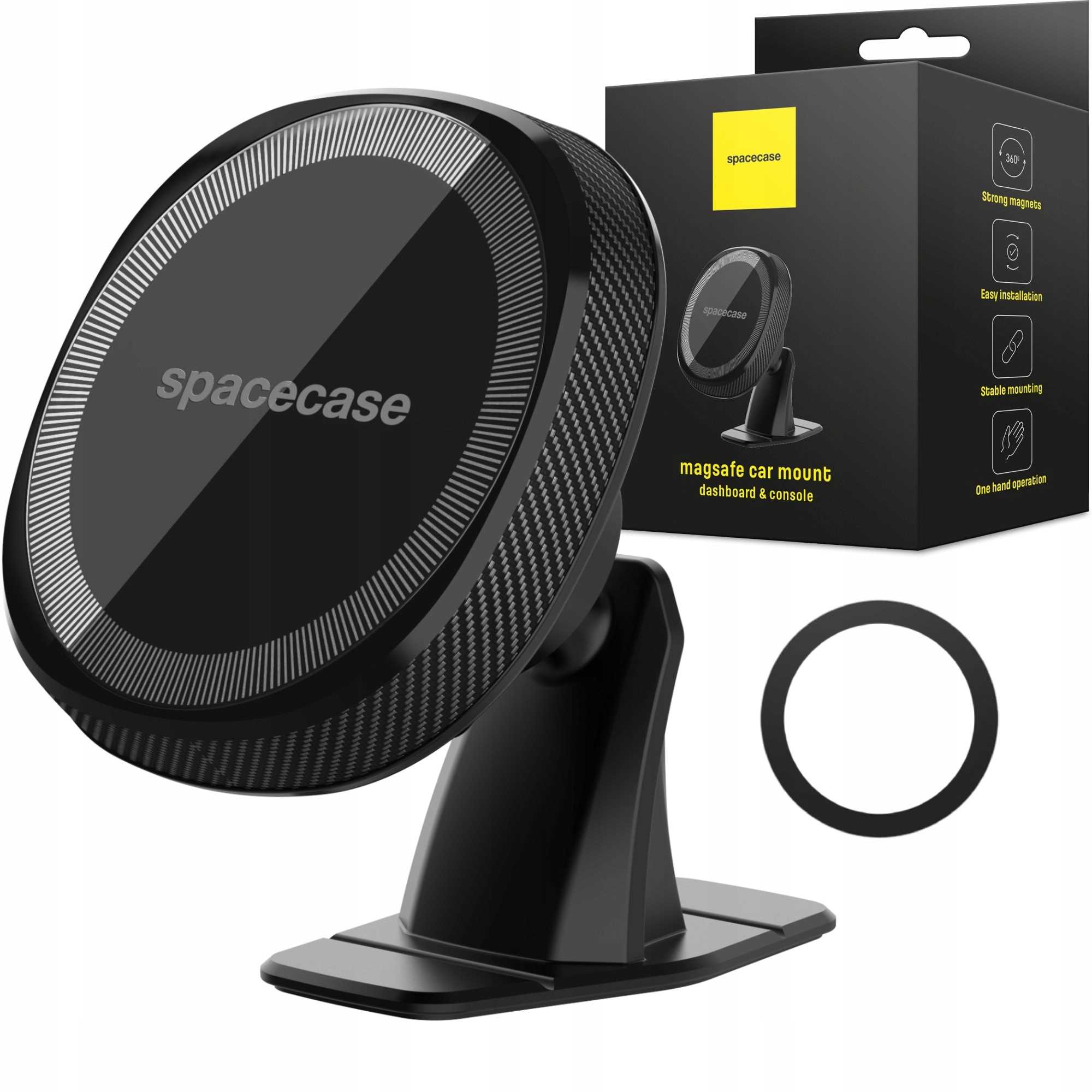 Spacecase Car Holder Sc05 Dash/Console Magsafe Black