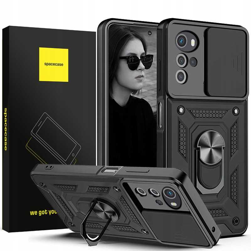 Spacecase Camring Motorola G22 black