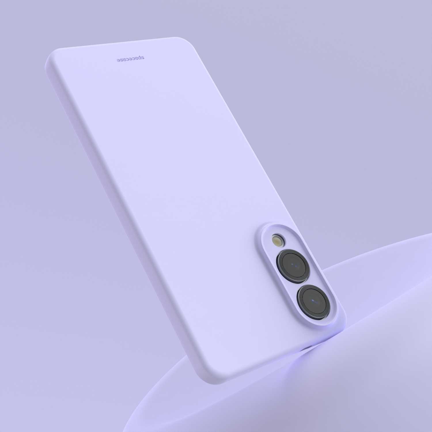 Spacecase Silicone Case 3.0 Galaxy S25 Edge light purple