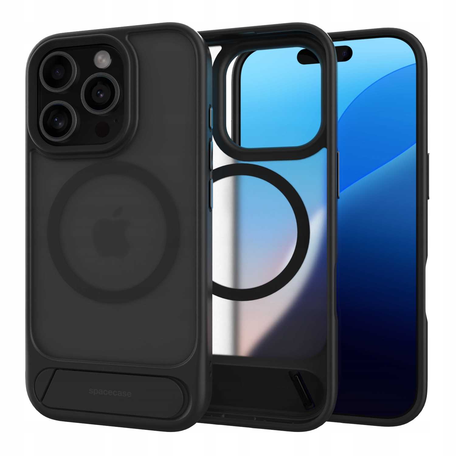 Spacecase Stand Pro Mag Iphone 16 Pro Black