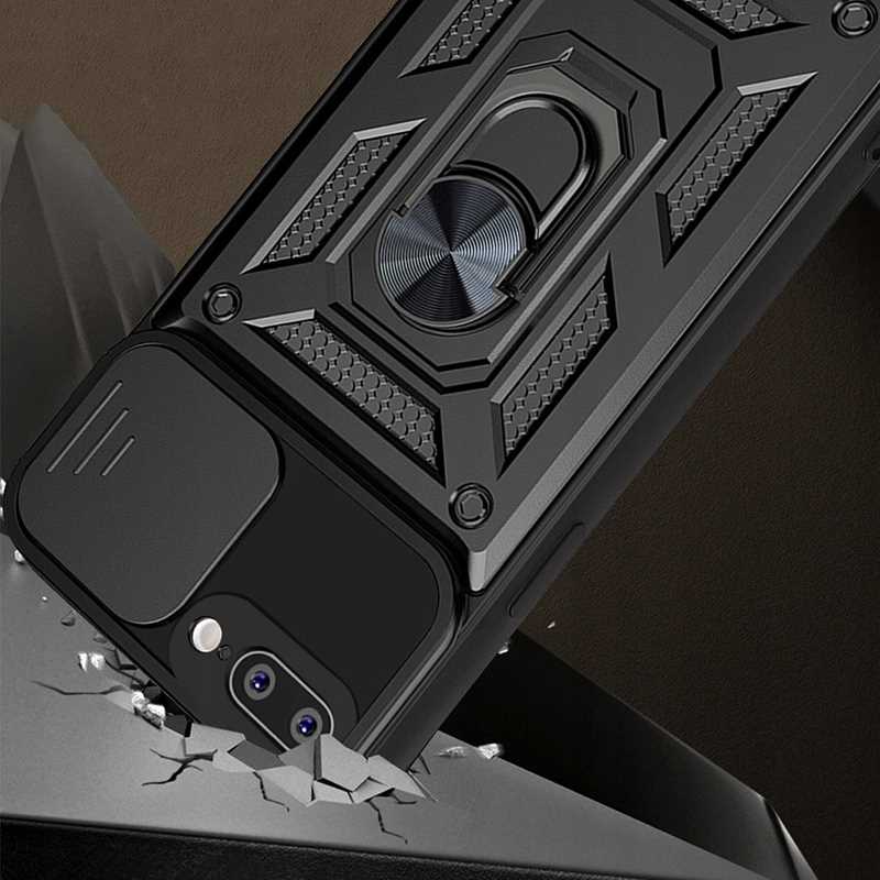 Spacecase Camring Iphone 7/8 Plus Black