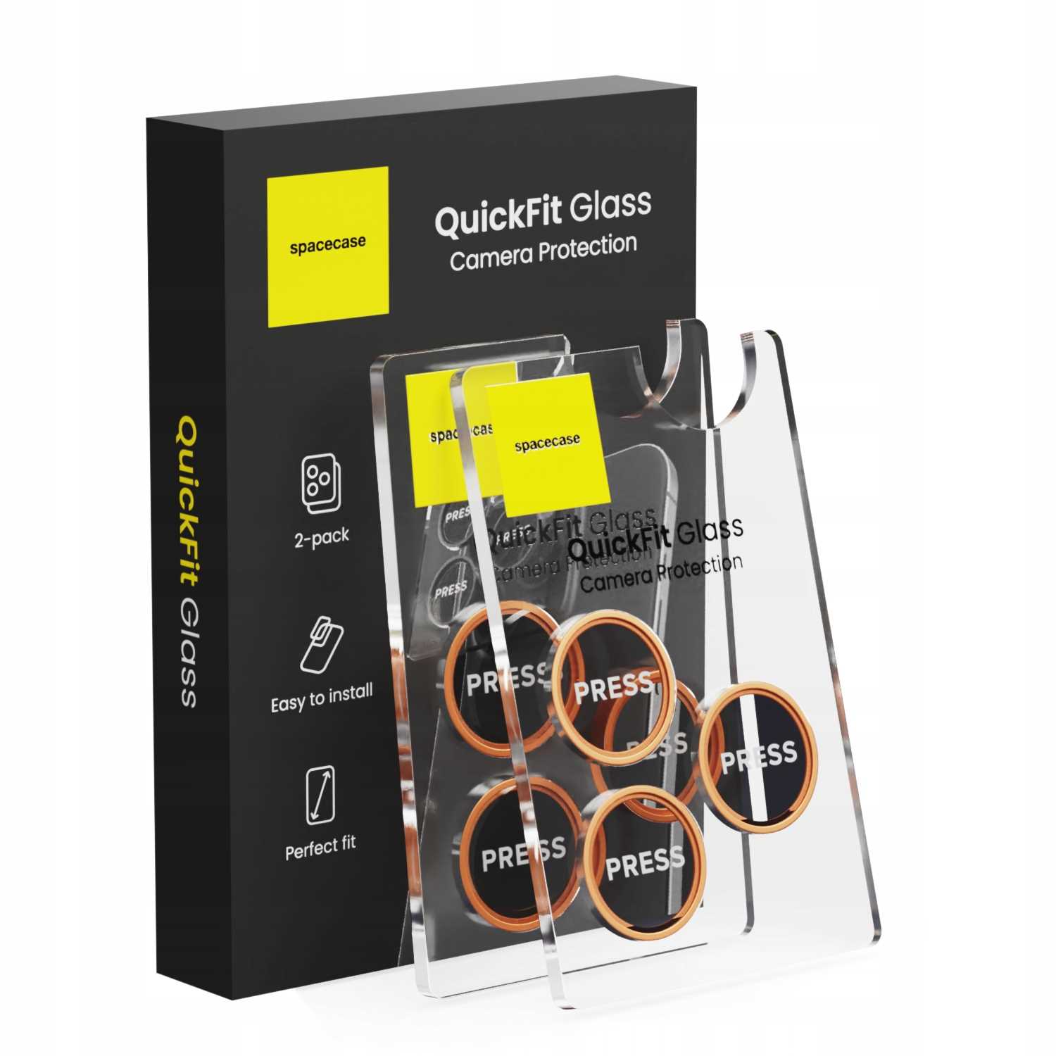 Spacecase Quickfit Camera iPhone 17 Pro / 17 Pro Max orange