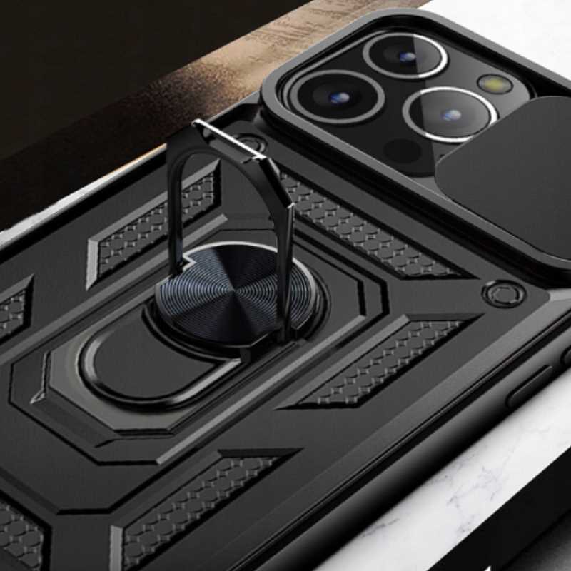 Spacecase Camring iPhone 13 Pro black