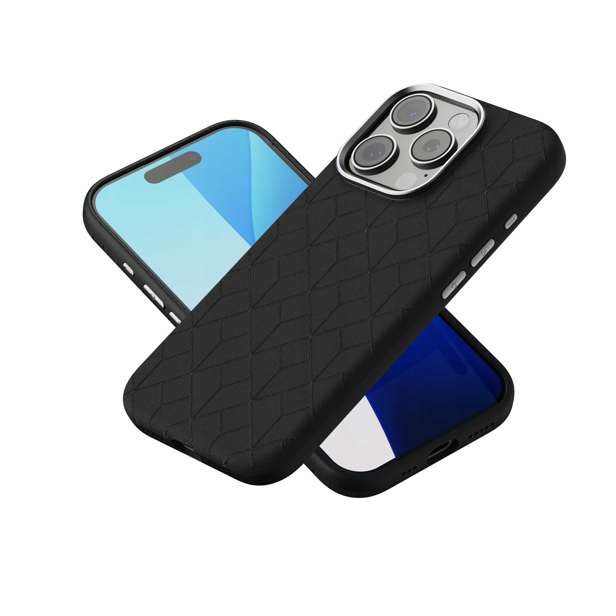 Spacecase Classy Mag iPhone 16 Pro black