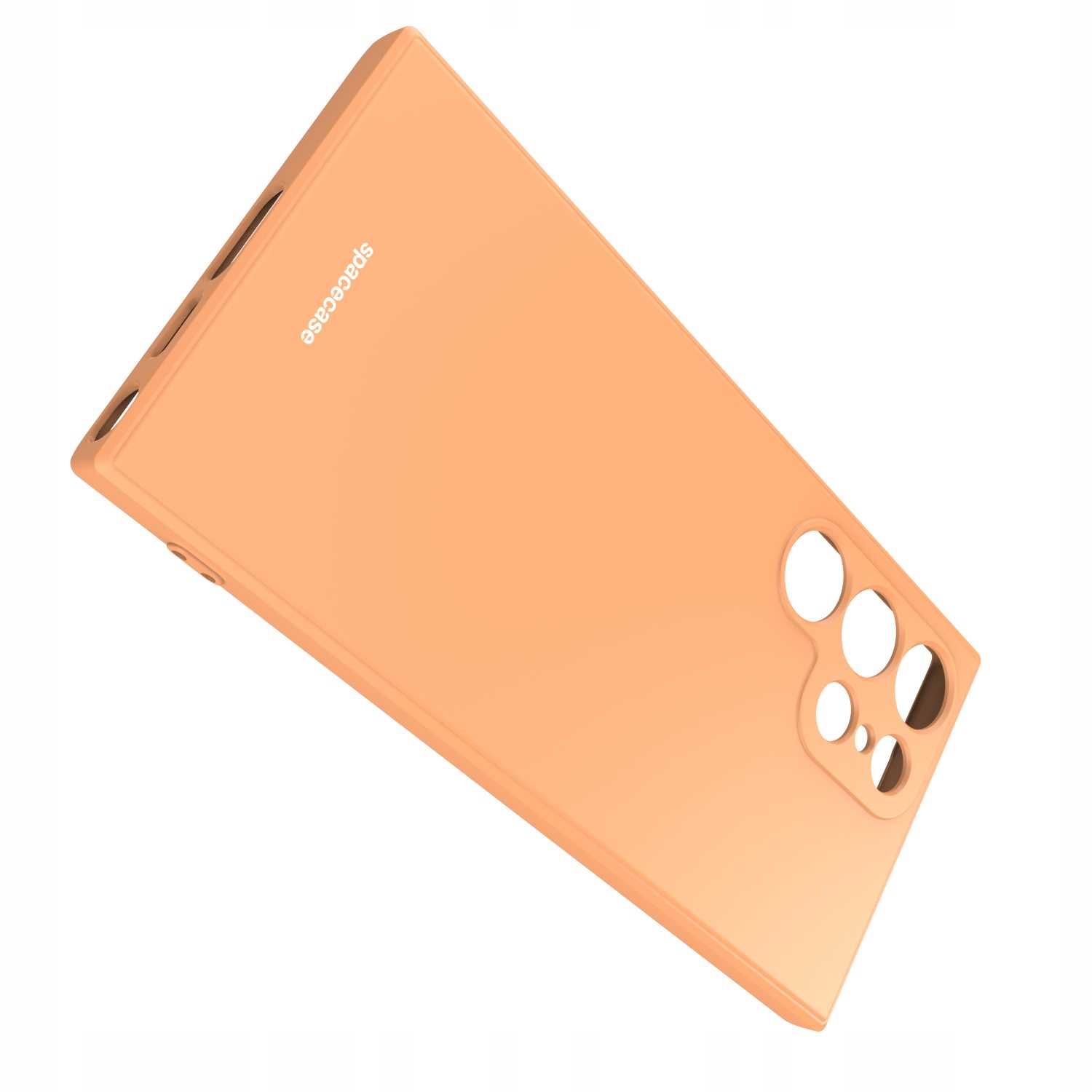 Spacecase Silicone Case Galaxy S23 Ultra orange
