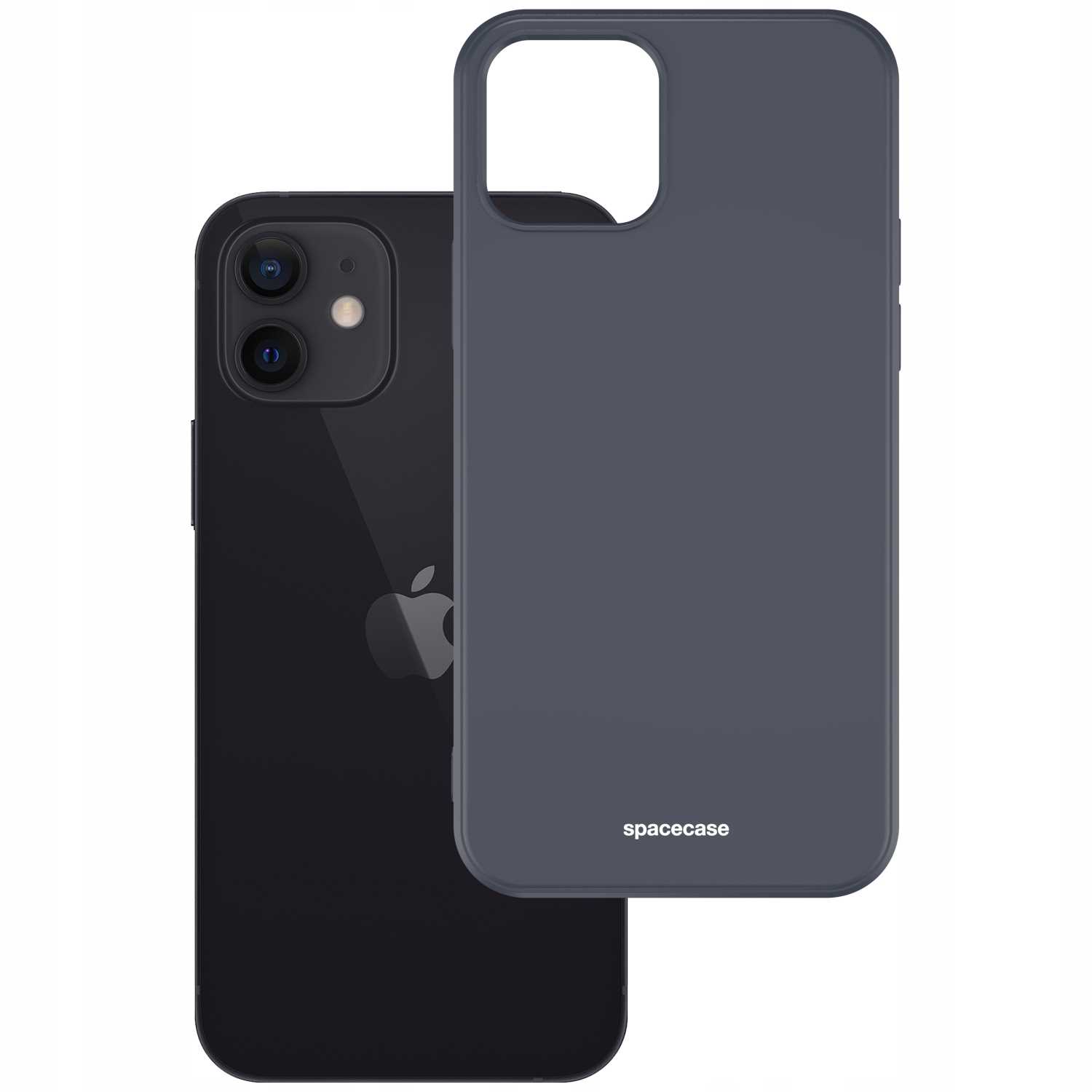 Spacecase Silicone Case Iphone 12/12 Pro Black