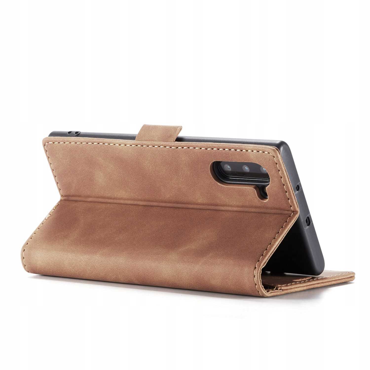 Spacecase Wallet Galaxy Note 10 light brown
