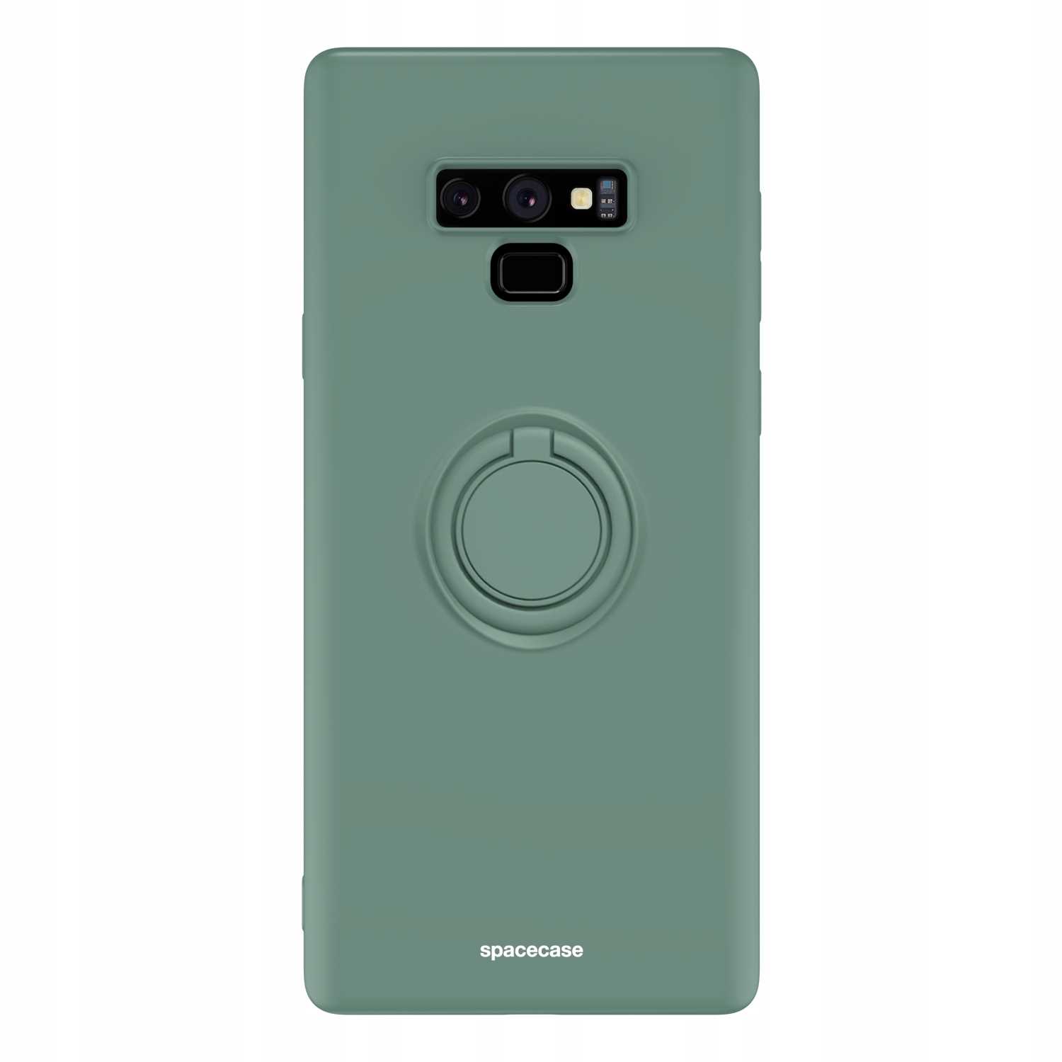 Spacecase Silicone Ring Galaxy Note 9 Dark Green