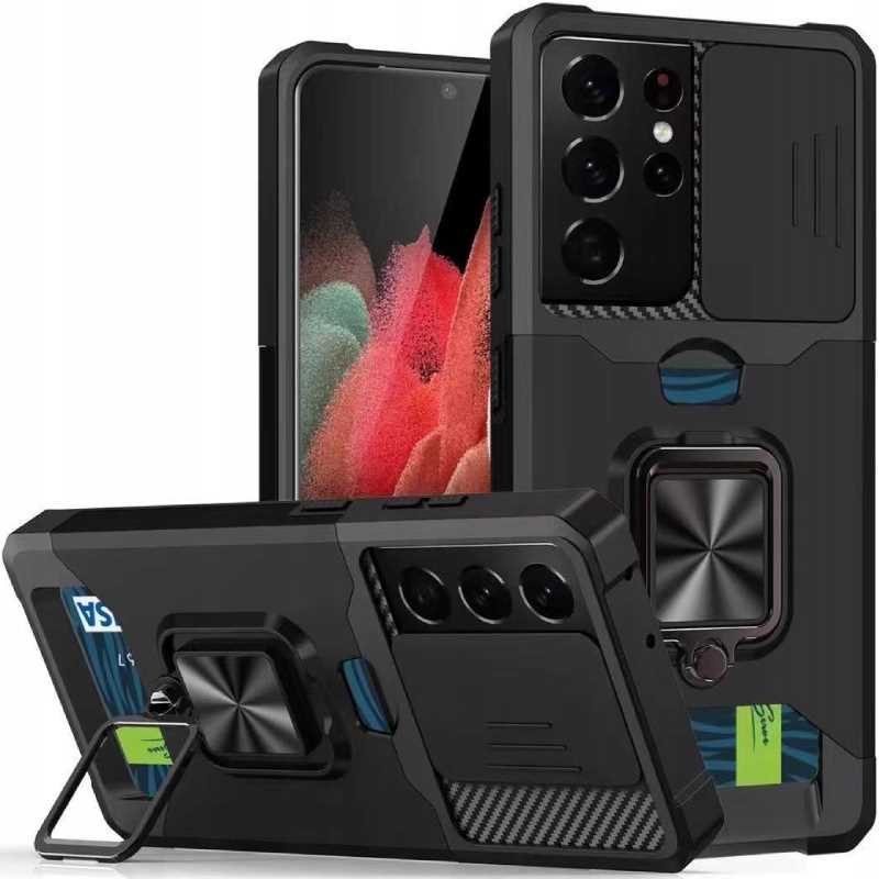 Spacecase Task Galaxy S21 Ultra Czarny